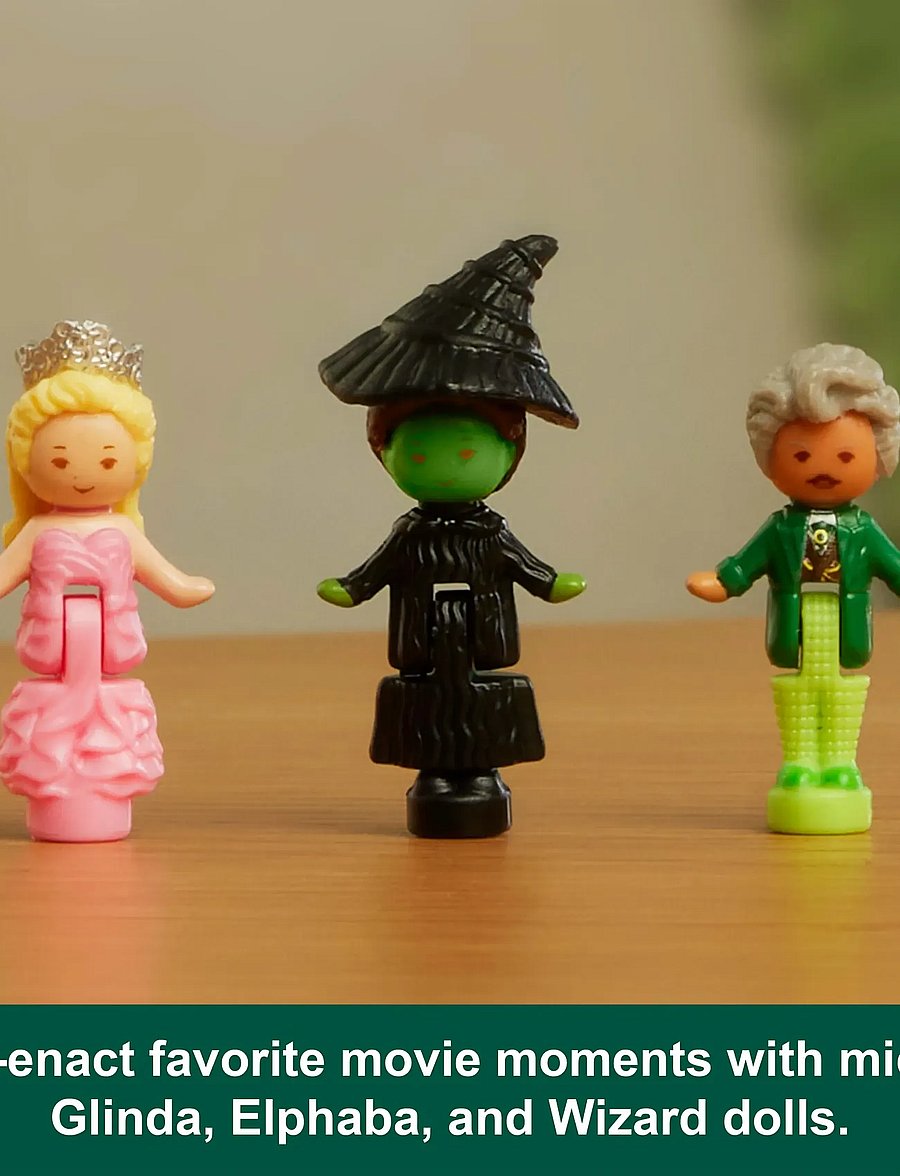 Polly Pocket - Micro Dolls and Playset, Collector Wicked Compact with Hat and Bubble Accessories - spiel-sets - multicolor - 0