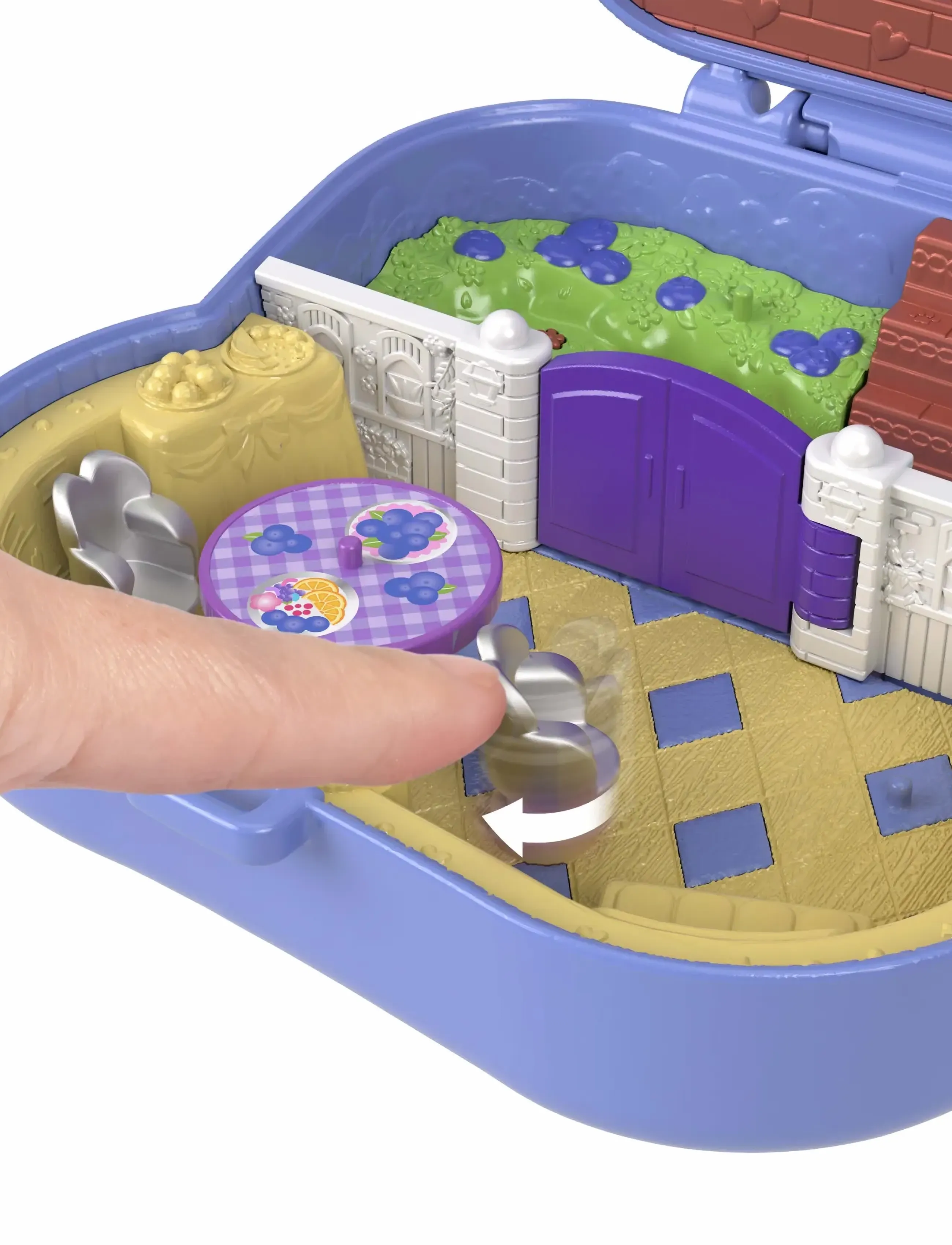 Polly Pocket Blue-Beary Besties Compact, Børn, Play Sæt, Multi/mønstret, Str: ONE SIZE