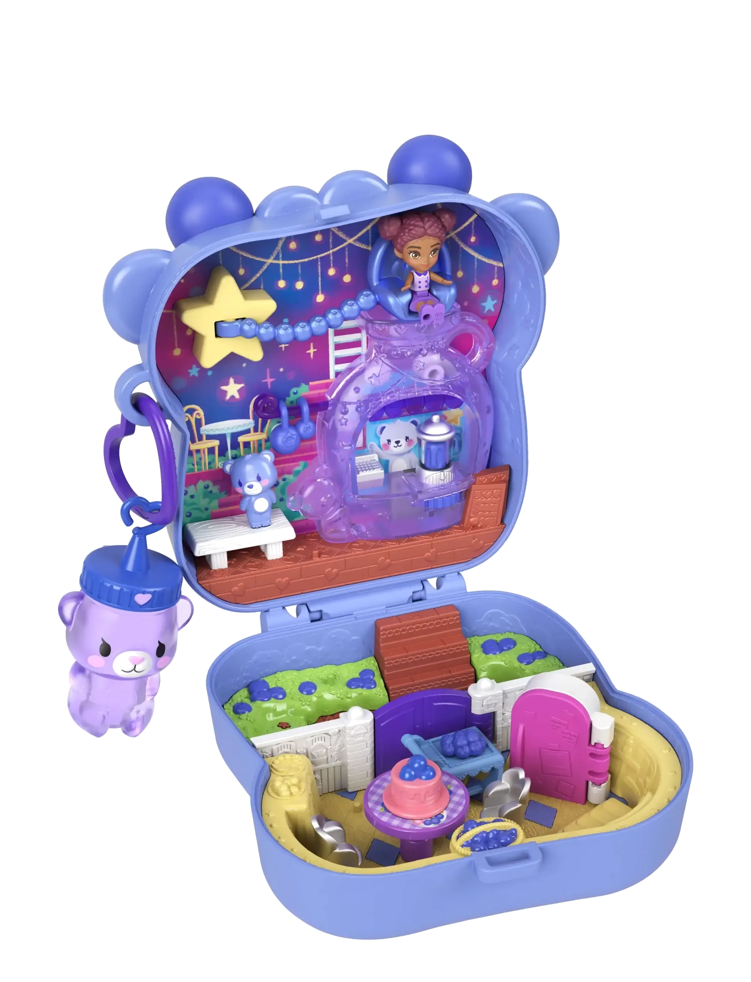 Polly Pocket - Polly Pocket   Blue-Beary Besties Compact - multicolor - 3