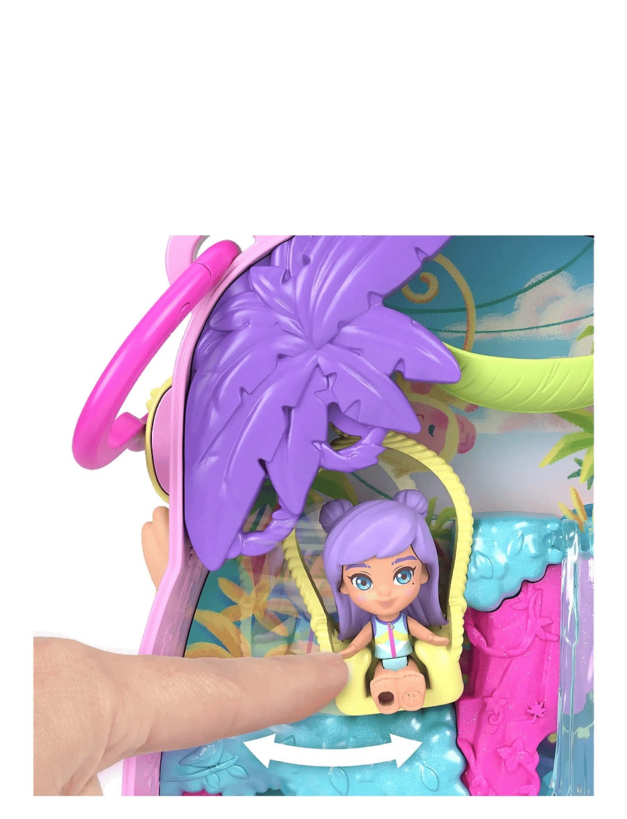 Polly Pocket - Polly Pocket Pineapple Monkey Colada Compact - spiel-sets - multicolor - 1