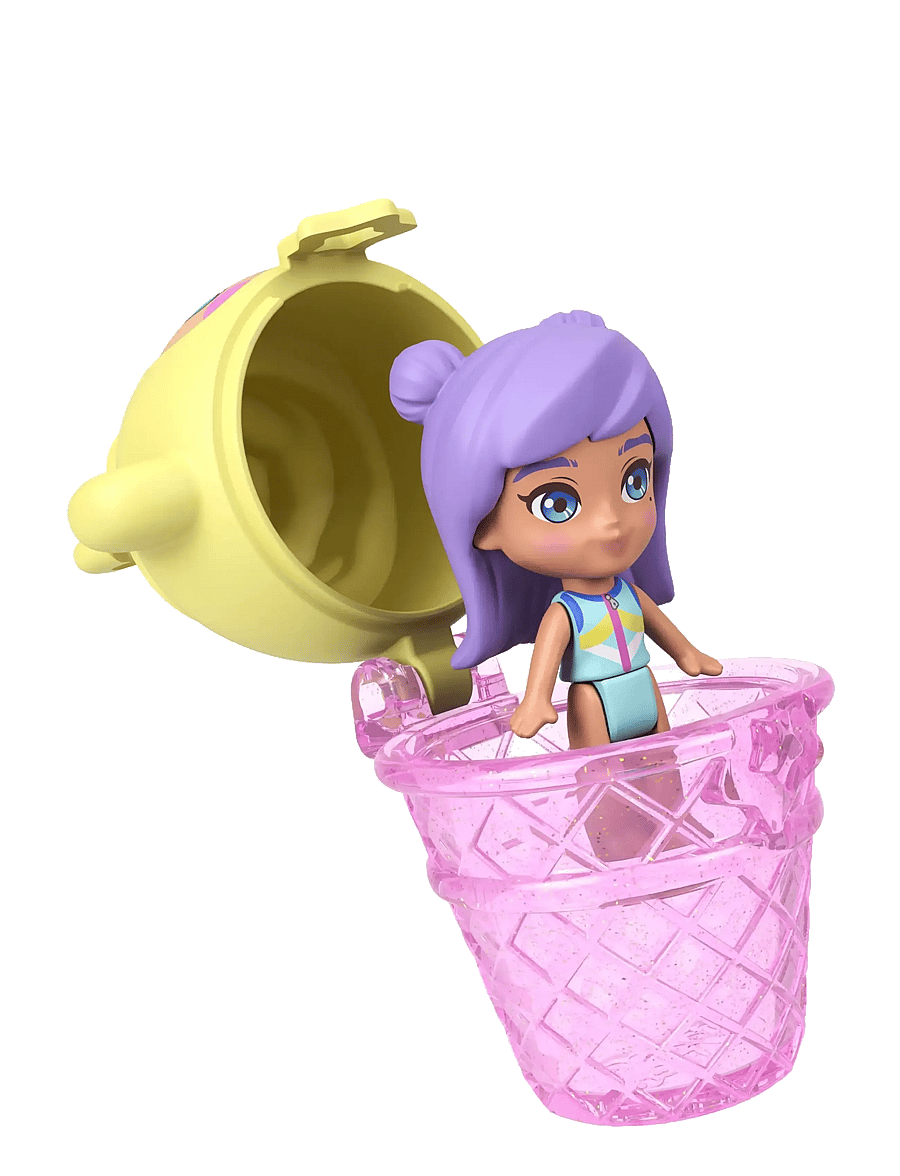 Polly Pocket - Polly Pocket Pineapple Monkey Colada Compact - spiel-sets - multicolor - 2