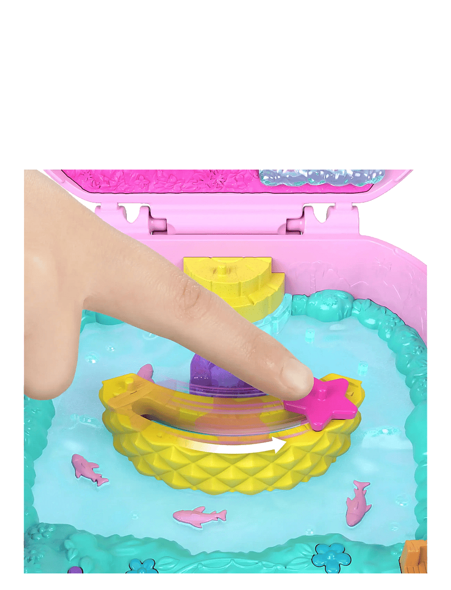 Polly Pocket - Polly Pocket Pineapple Monkey Colada Compact - spiel-sets - multicolor - 3