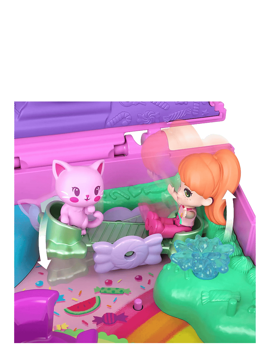 Polly Pocket - Polly Pocket Watermelon Gumball Kitty Compact - spiel-sets - multicolor - 1