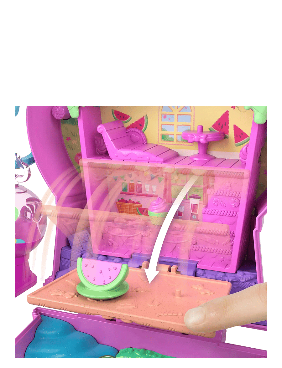 Polly Pocket - Polly Pocket Watermelon Gumball Kitty Compact - spiel-sets - multicolor - 3