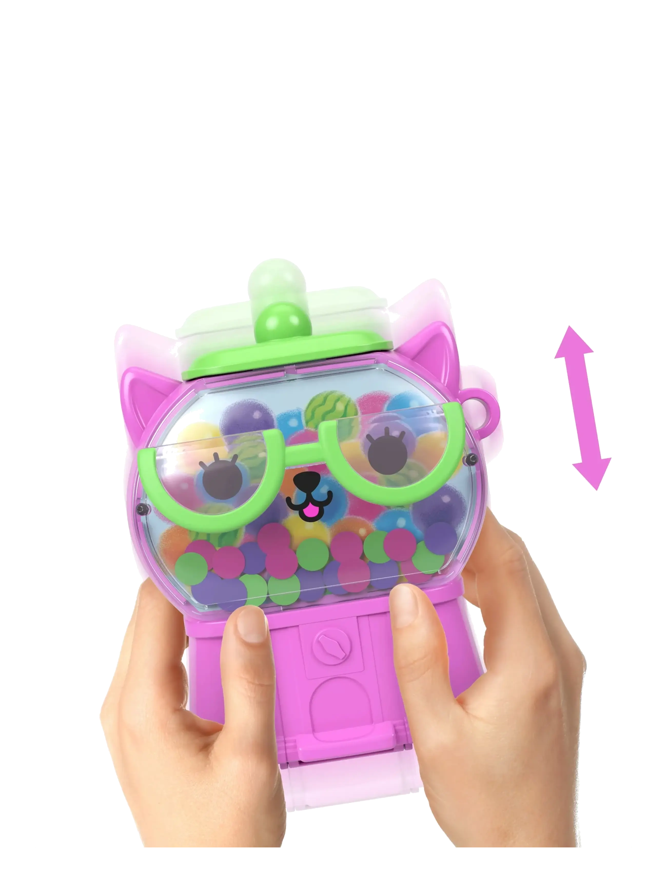 Polly Pocket - Polly Pocket   Watermelon Gumball Kitty Compact - ensembles de jeux - multicolor - 4