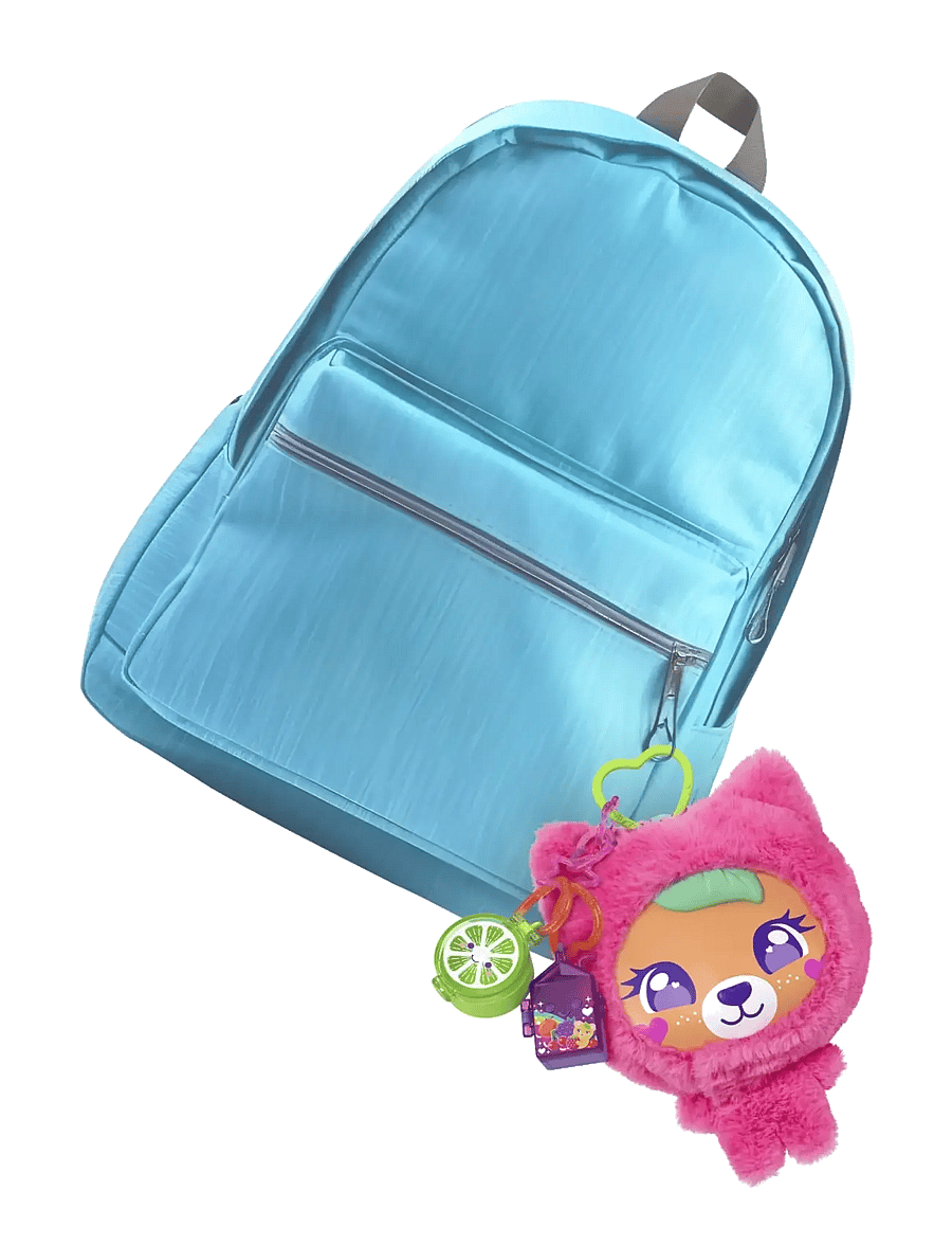 Polly Pocket - Plushie Bear Compact, Doll & Keychain Playset with Pets, Fruit Themed Accessories - leikkisetit - multicolor - 2