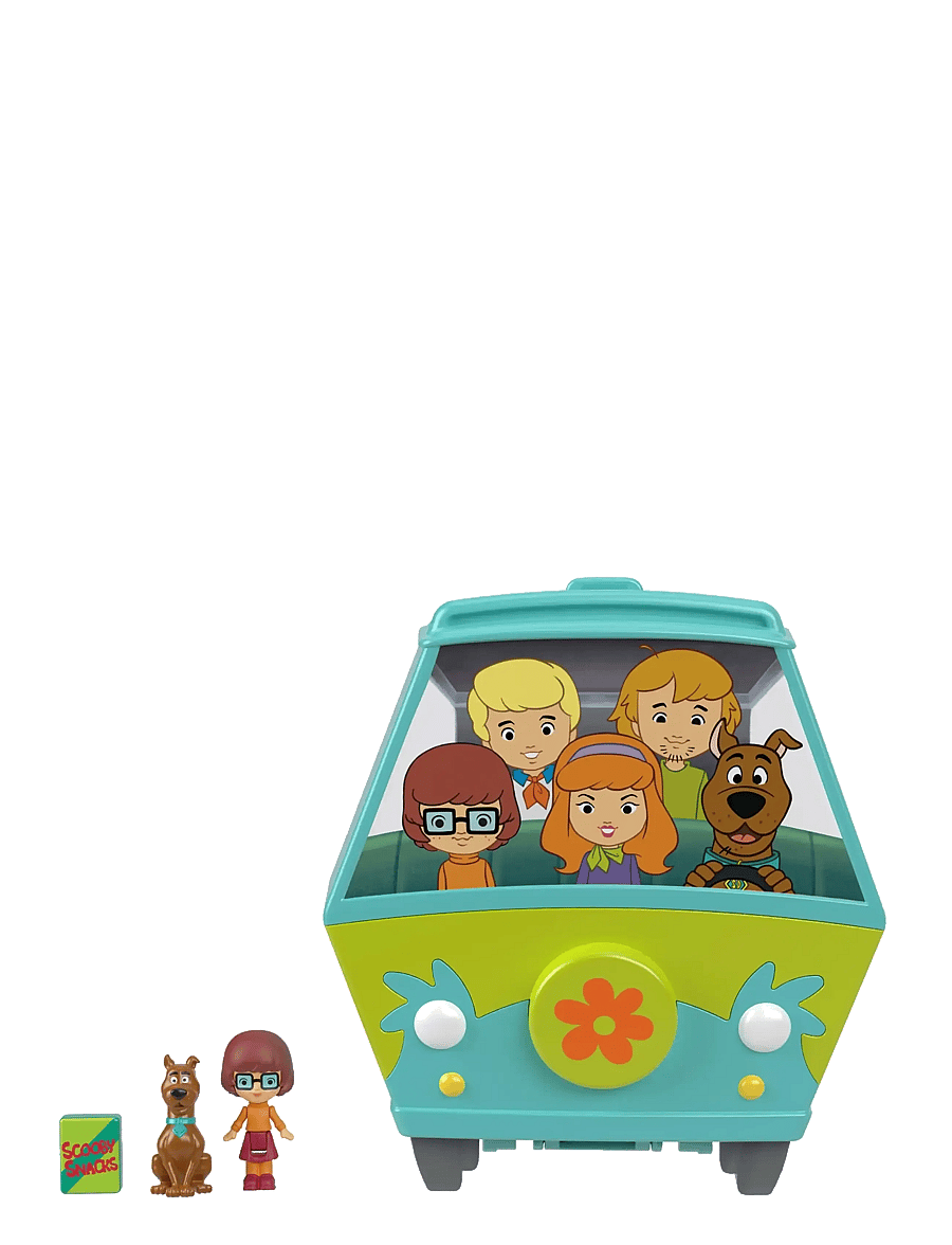 Polly Pocket - Micro Dolls and Playset, Scooby Doo Partnership Compact with Scooby and Velma, Toy Car - film- & märchenfiguren - multicolor - 5