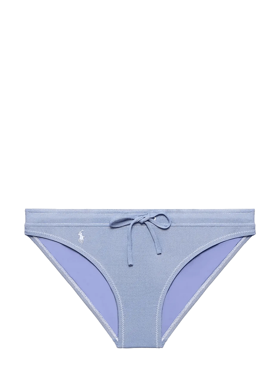 Polo By Ralph Lauren Swimwear - PRL Oxford Tie front retro hipster - bikini-slips - carolina blue - 0