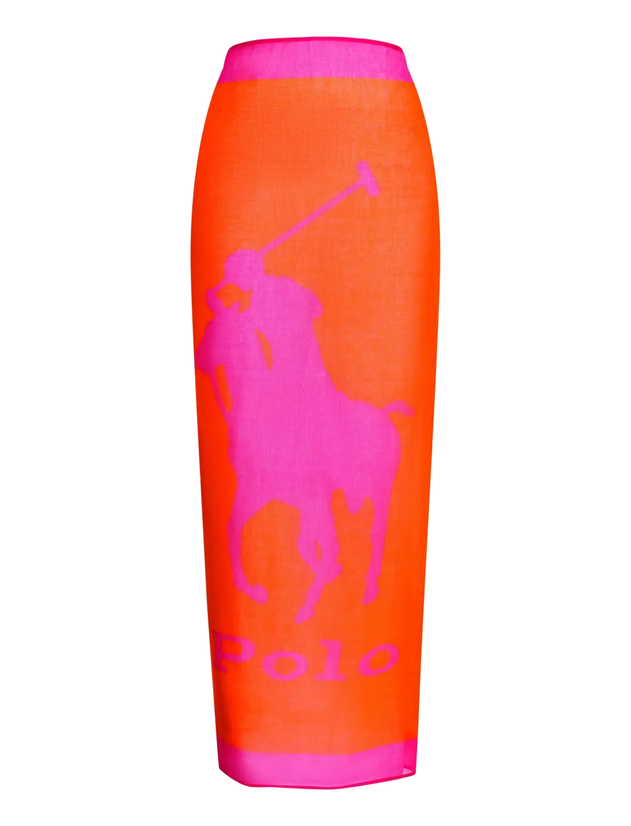 Polo By Ralph Lauren Swimwear - PRL Logo Icons Pony pareo - strandtøj - sailing orange/desert pink - 2