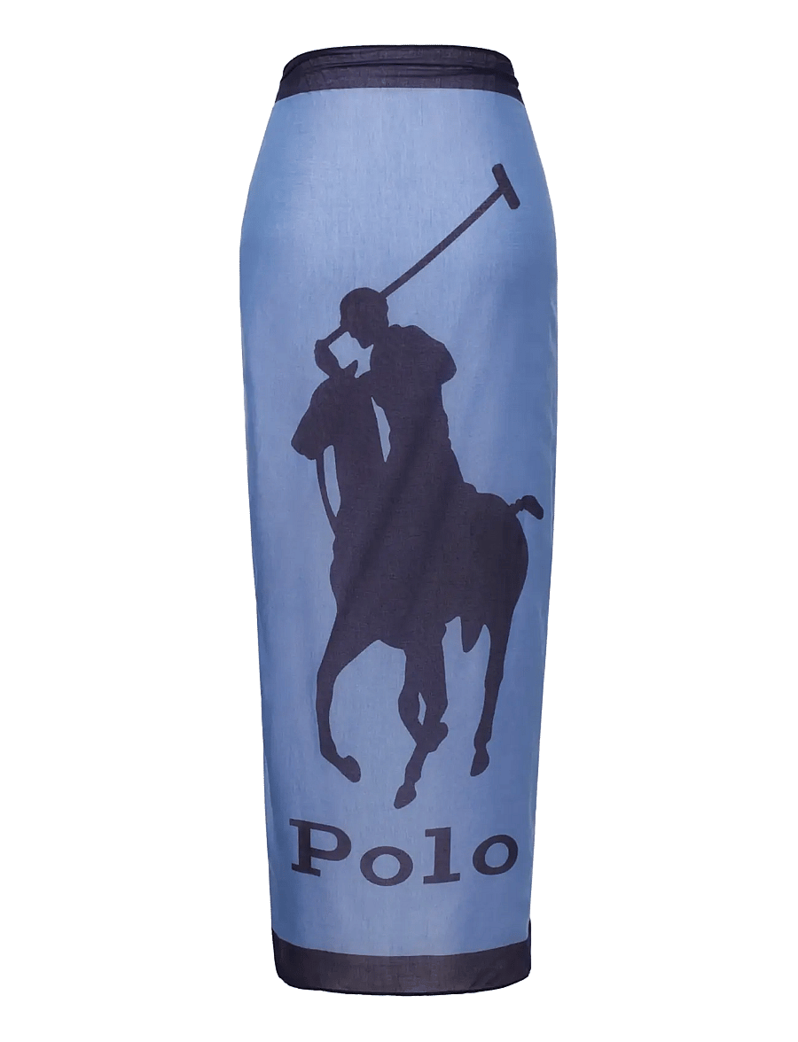 Polo By Ralph Lauren Swimwear - PRL Logo Icons Pony pareo - strandtøj - periwinkle/navy blue - 2