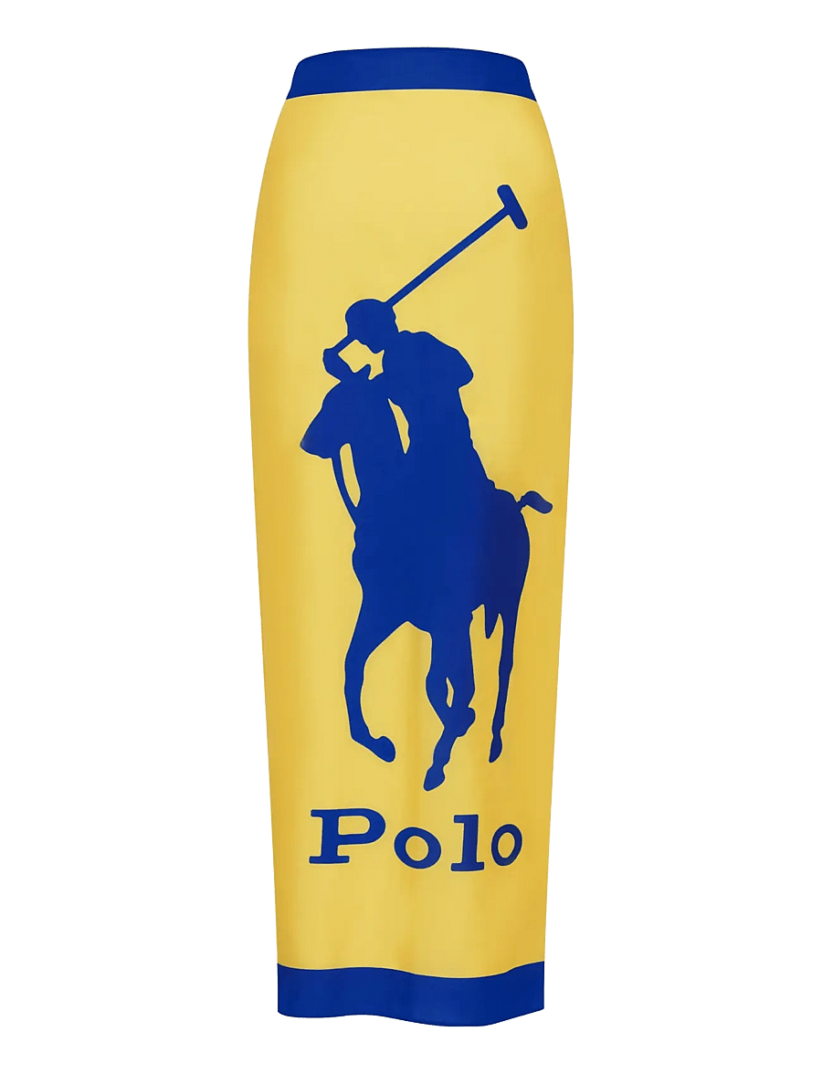 Polo By Ralph Lauren Swimwear - PRL Logo Icons Pony pareo - tenue de plage - yellow/ultramarine - 2