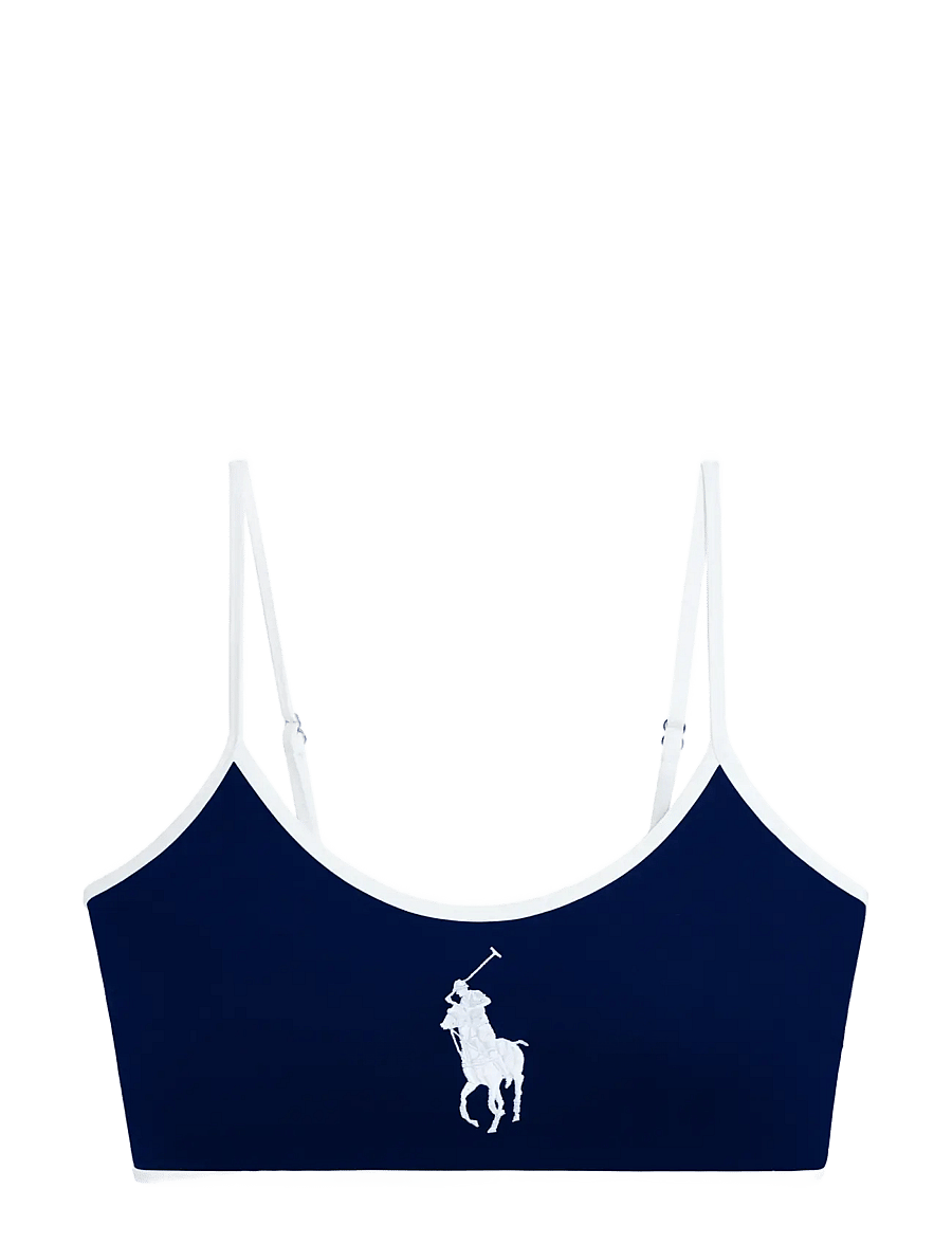 Polo By Ralph Lauren Swimwear - PRL Logo icons crop cami - bandeau-bikini-oberteile - navy - 1