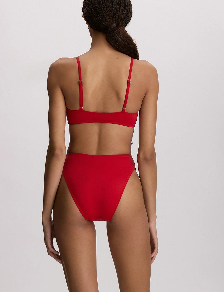 Polo By Ralph Lauren Swimwear - PRL Modern high leg pant - bikini-slips - cruise red - 4
