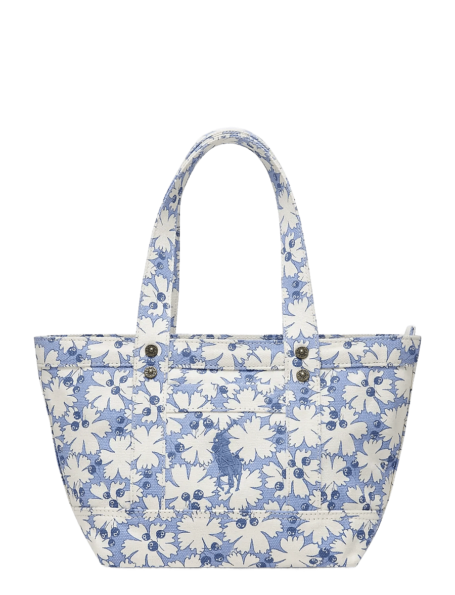 Ralph Lauren Kids - TD-TOTE BAG - tygpåsar & små väskor - phantom violet - 0