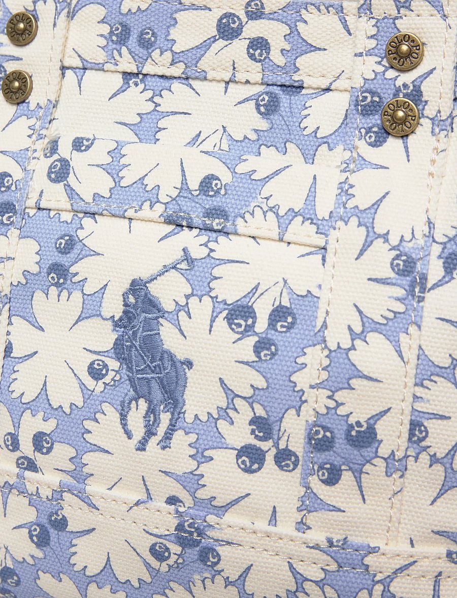Ralph Lauren Kids - TD-TOTE BAG - tygpåsar & små väskor - phantom violet - 4