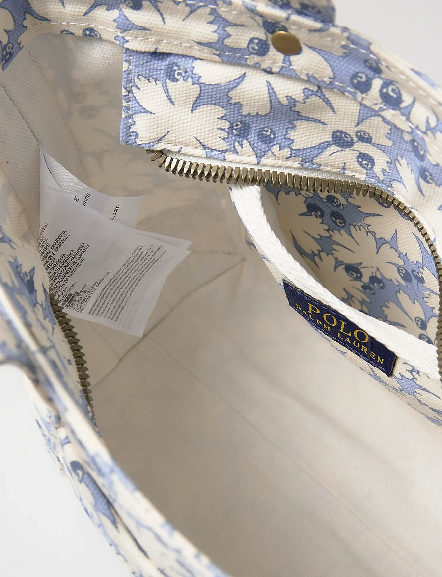 Ralph Lauren Kids - TD-TOTE BAG - tygpåsar & små väskor - phantom violet - 5