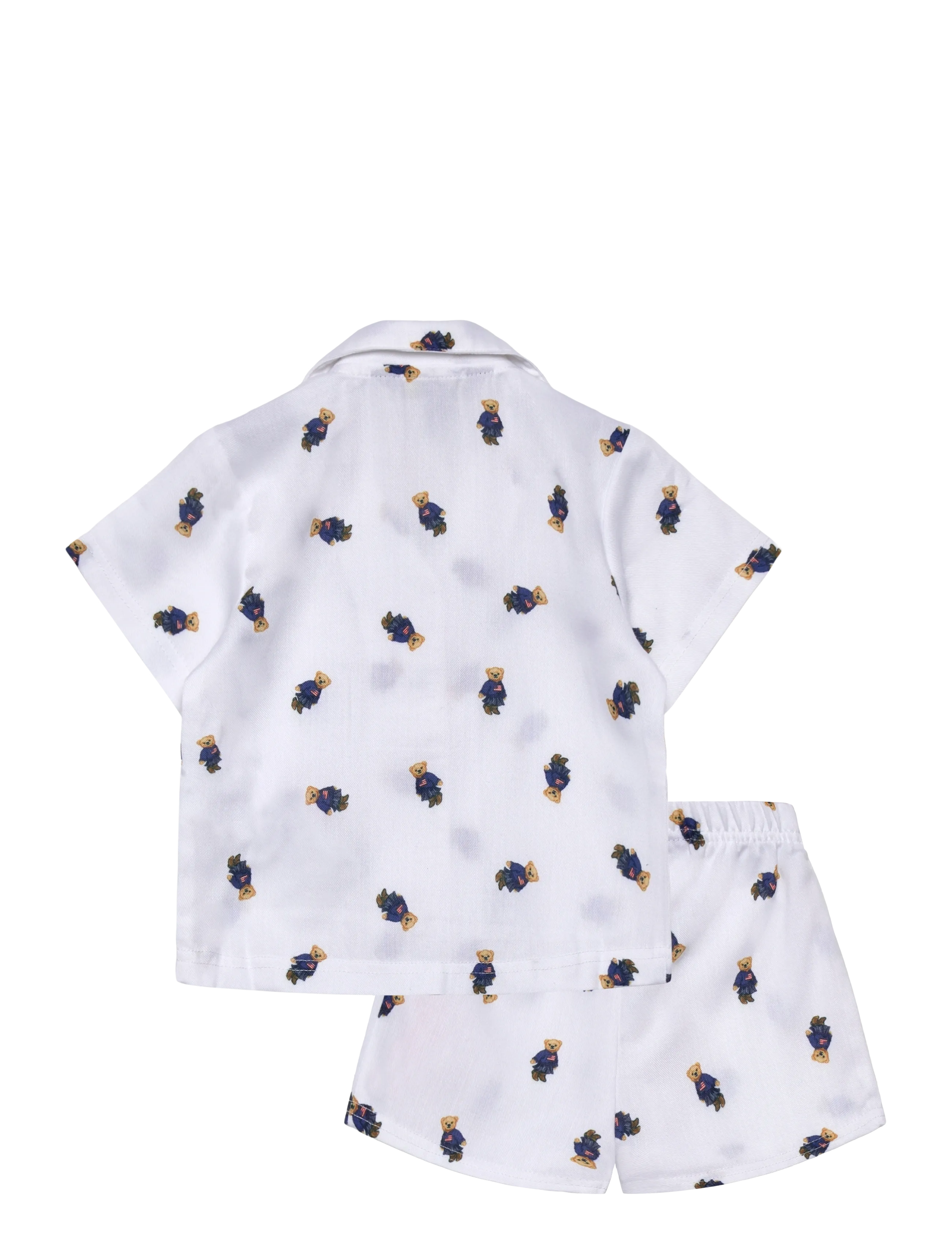 Ralph Lauren Kids - SL-SLEEPWEAR - pyjamassæt - white/newport navy - 1