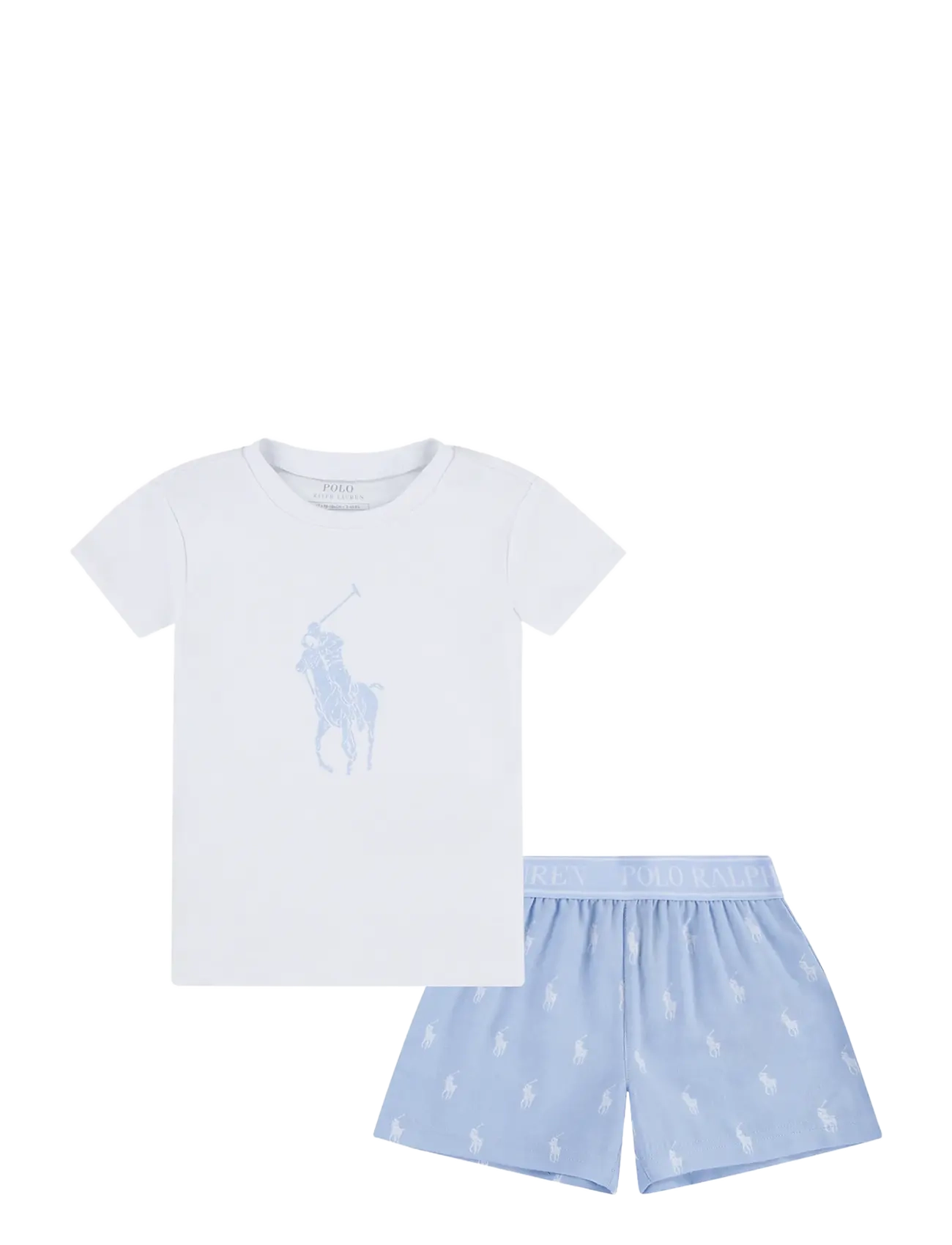 Ralph Lauren Kids S5-SLEEPWEAR SHORT SET - Riided - ELITE BLUE / blue