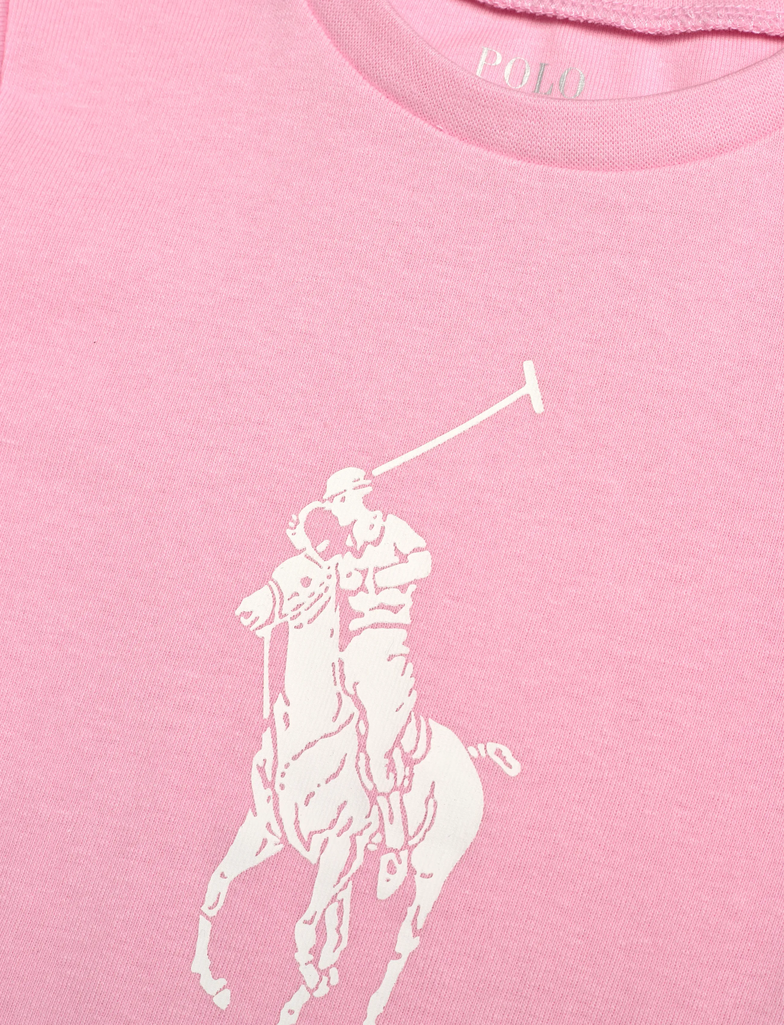Ralph Lauren Kids - S5-SLEEPWEAR SHORT SET - pyjamassæt - white / carmel pink - 2