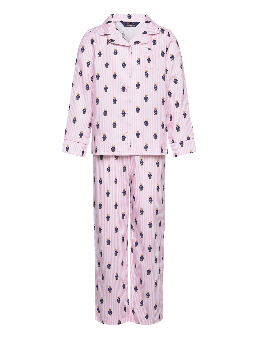 Ralph Lauren Kids - SL-SLEEPWEAR - pyjama-sets - white / carmel pink - 0
