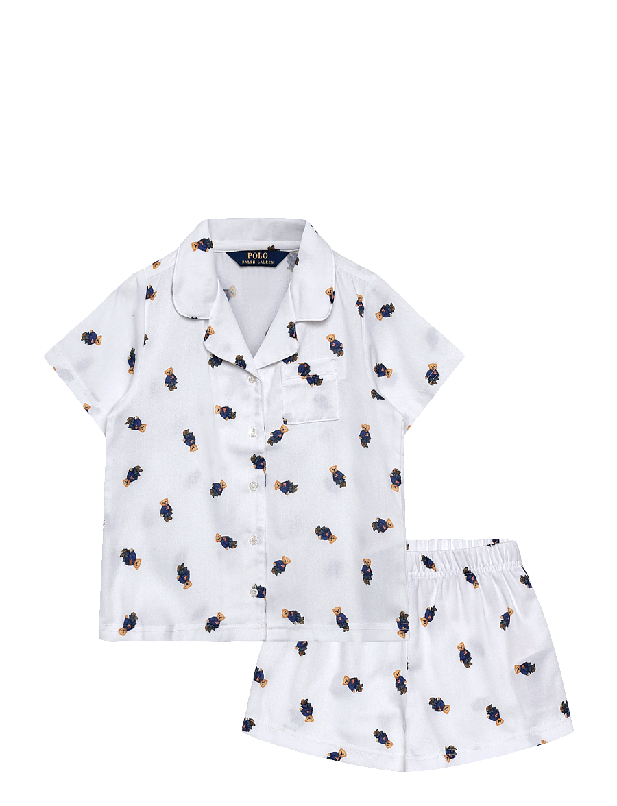 Ralph Lauren Kids - SL-SLEEPWEAR - pyjama-sets - white/newport navy - 0