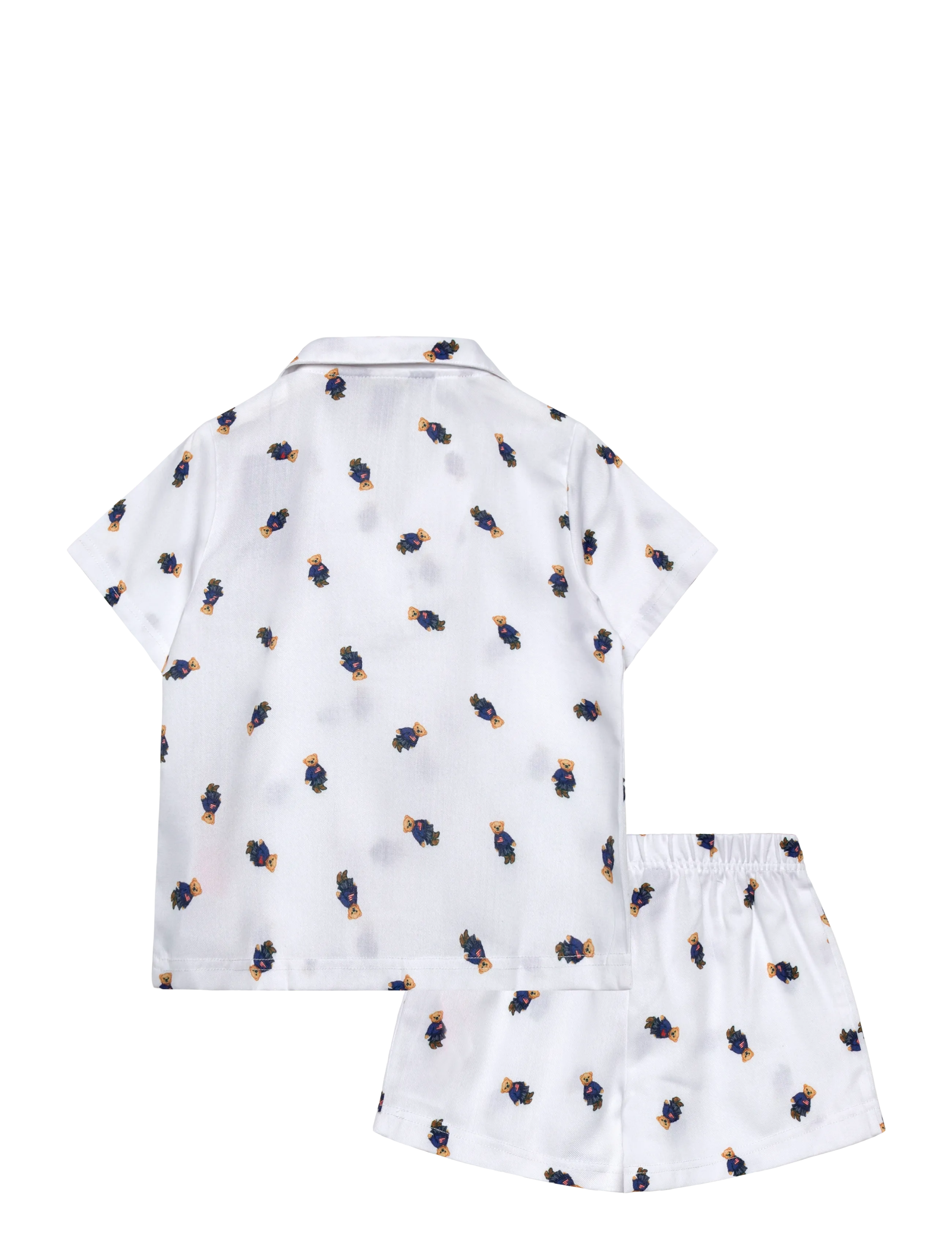 Ralph Lauren Kids - SL-SLEEPWEAR - komplektid - white/newport navy - 1