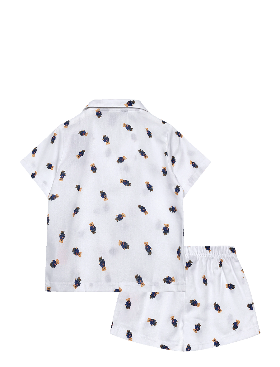 Ralph Lauren Kids - SL-SLEEPWEAR - pyjama-sets - white/newport navy - 1