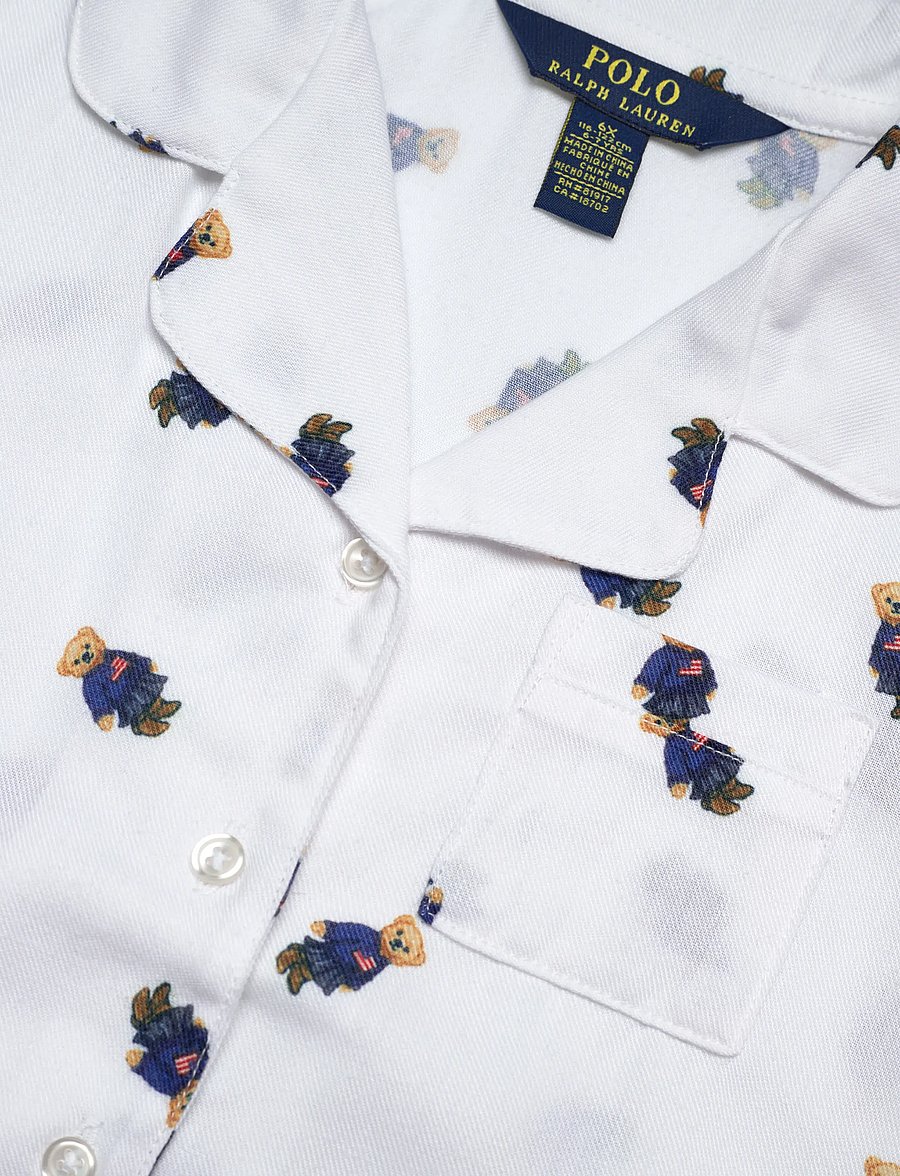 Ralph Lauren Kids - SL-SLEEPWEAR - pyjama-sets - white/newport navy - 2