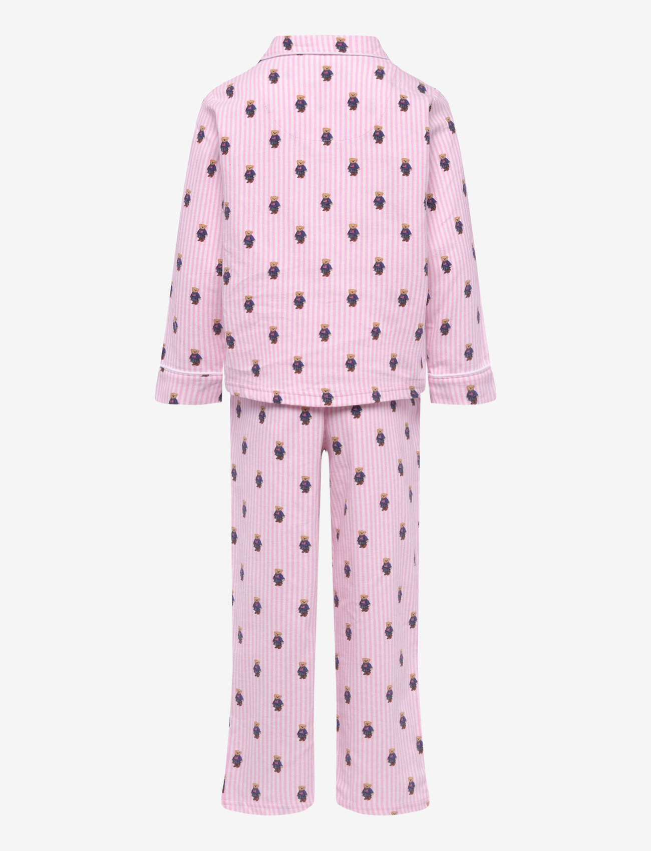 Ralph Lauren Kids - S6-SLEEPWEAR PANT SET - sets - white / carmel pink - 1