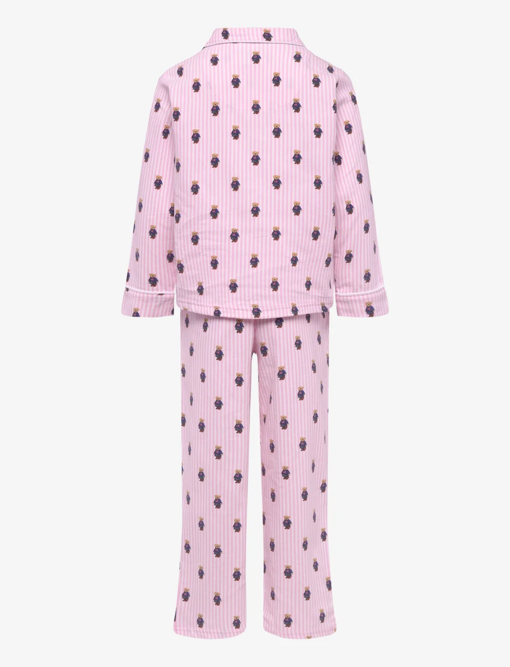 Ralph Lauren Kids - S6-SLEEPWEAR PANT SET - pyjamasset - white / carmel pink - 1