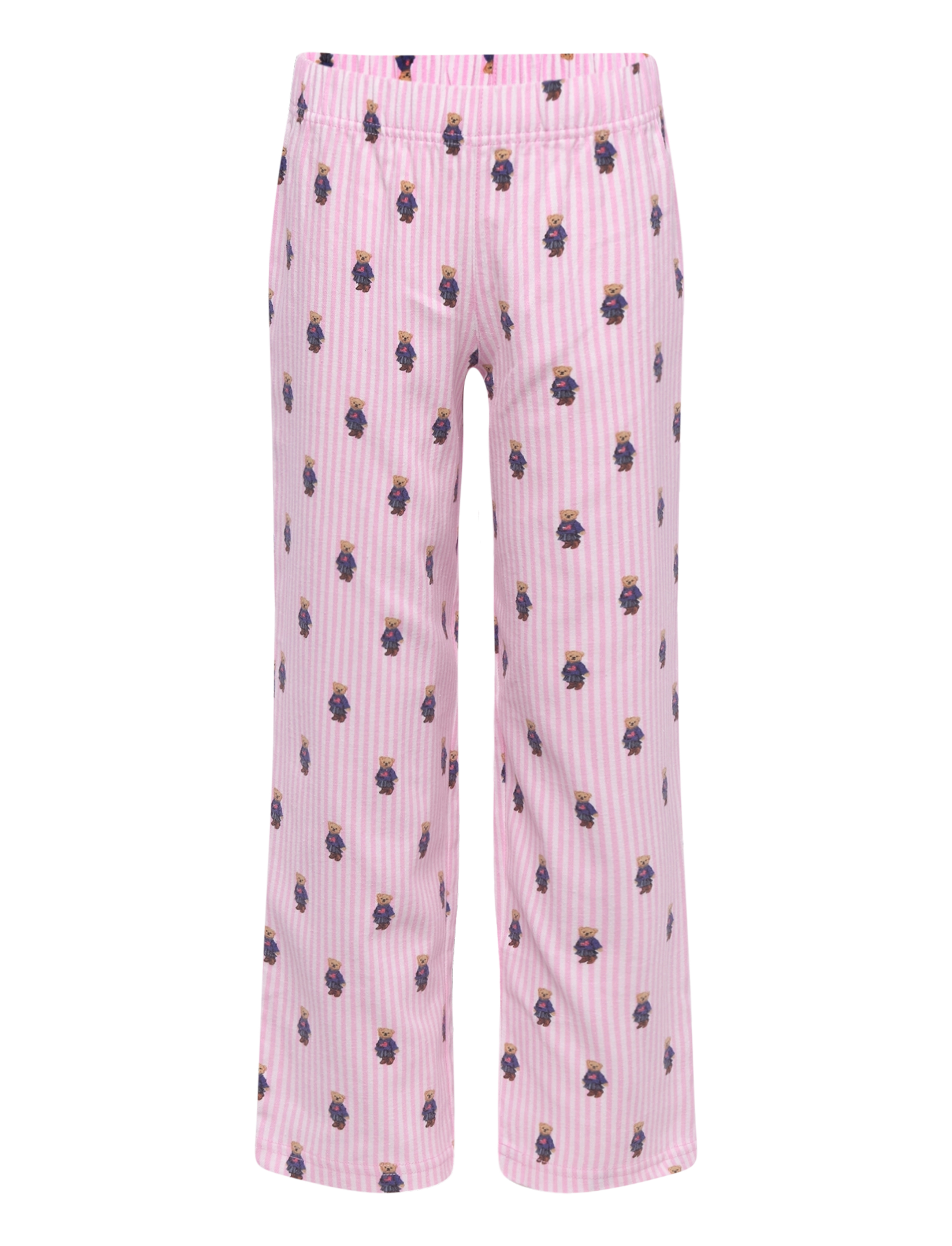 Ralph Lauren Kids - S6-SLEEPWEAR PANT SET - pyjama-sets - white / carmel pink - 2