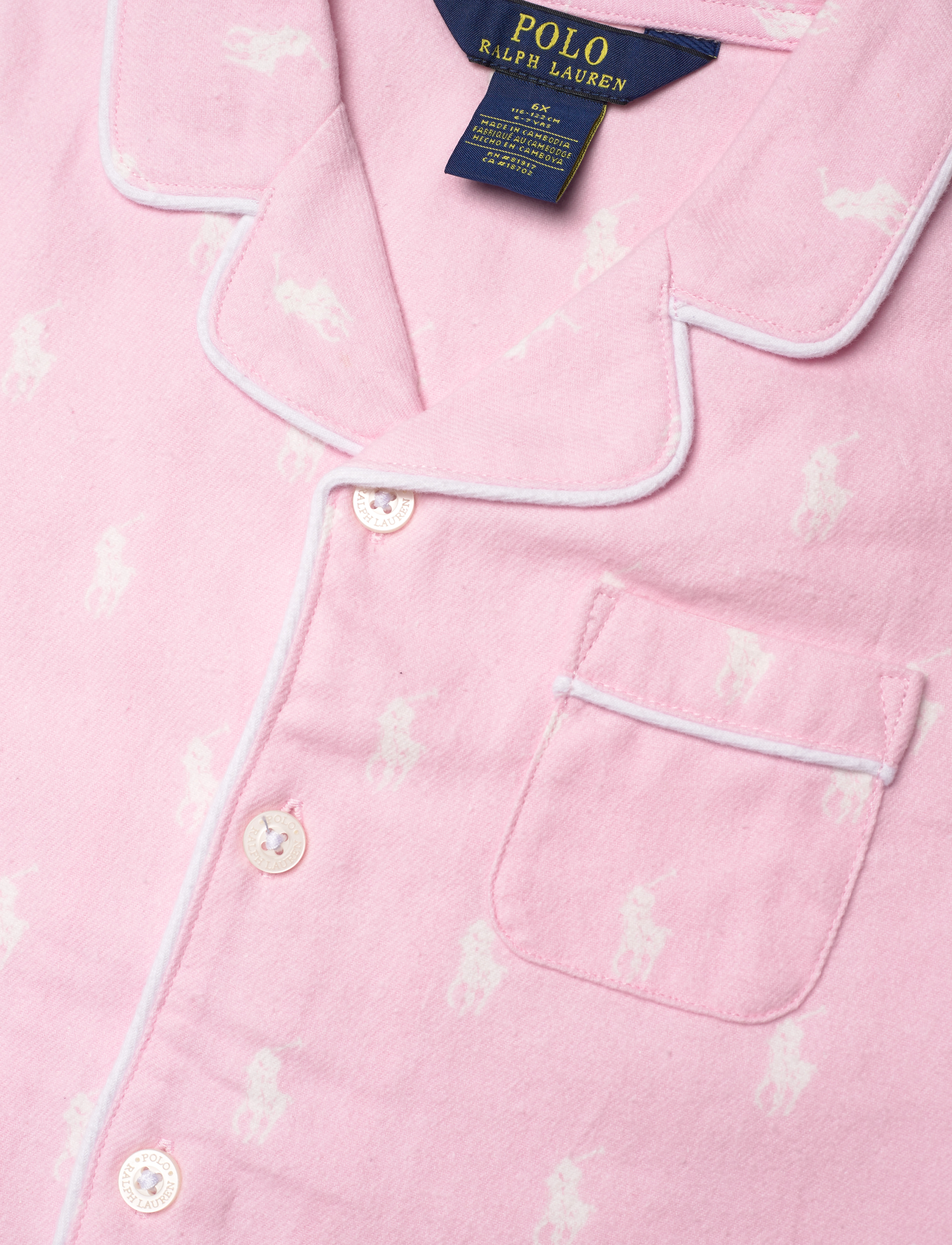 Ralph Lauren Kids - S6-SLEEPWEAR PANT SET - sett - hint of pink - 4