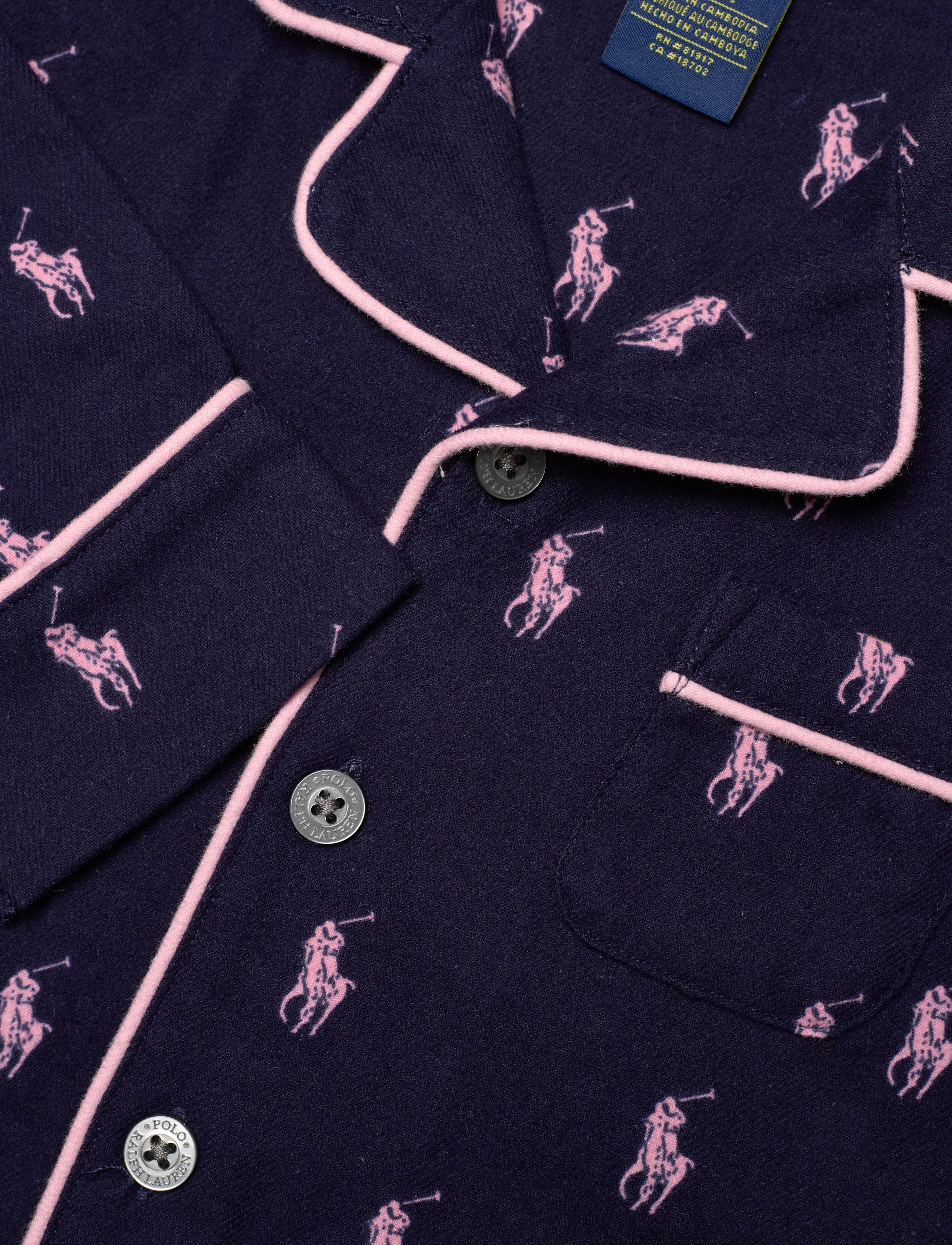 Ralph Lauren Kids - S6-SLEEPWEAR PANT SET - ensembles - newport navy - 2