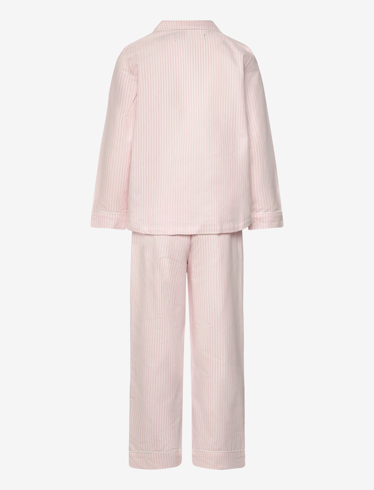 Ralph Lauren Kids - S6-SLEEPWEAR PANT SET - pyjamassæt - bath pink/white striped oxford - 1