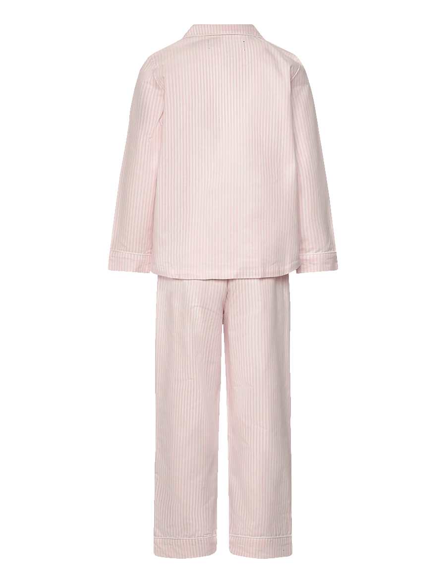 Ralph Lauren Kids - S6-SLEEPWEAR PANT SET - pyjama-sets - bath pink/white striped oxford - 1