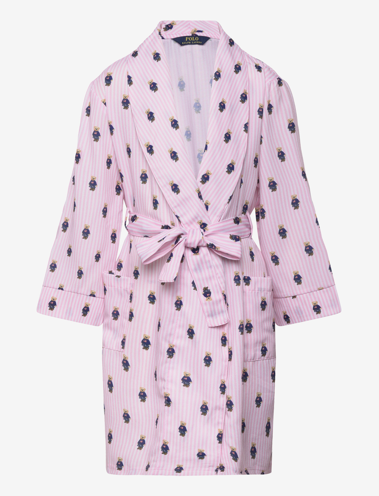 Ralph Lauren Kids - RLN BEAR ROBE - bathrobes - pink - 0