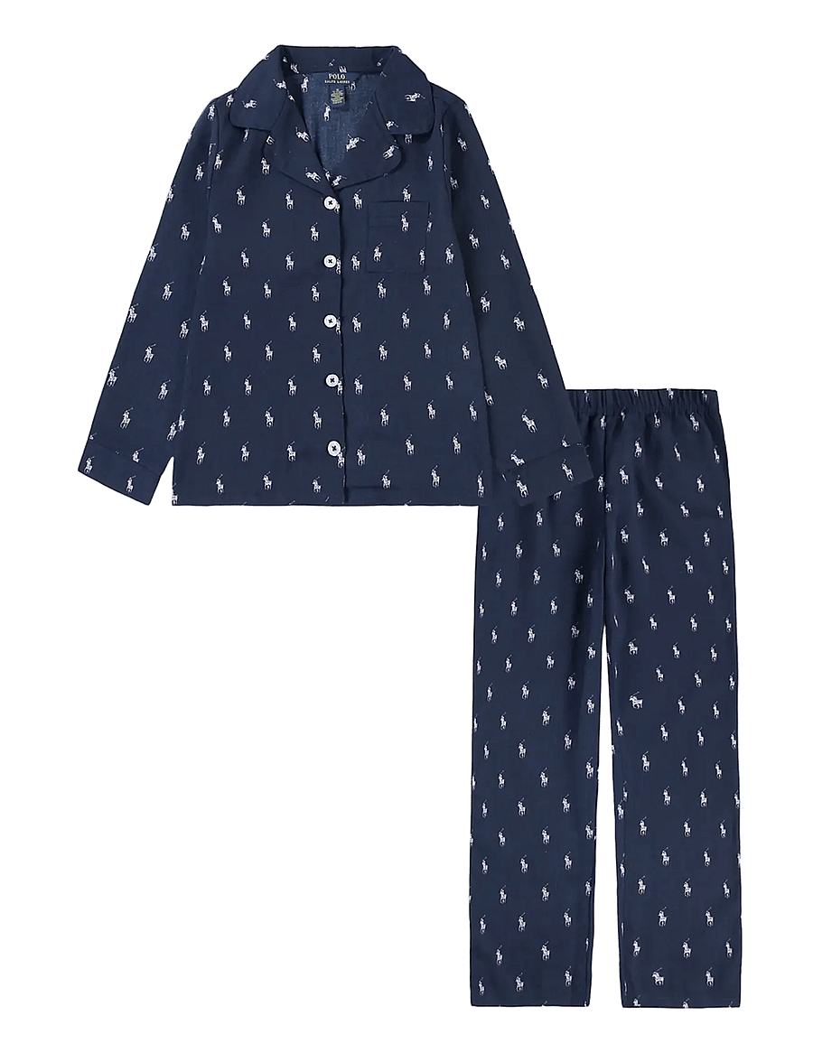 Ralph Lauren Kids - SL-SLEEPWEAR - pižamų komplektai - newport navy - 0