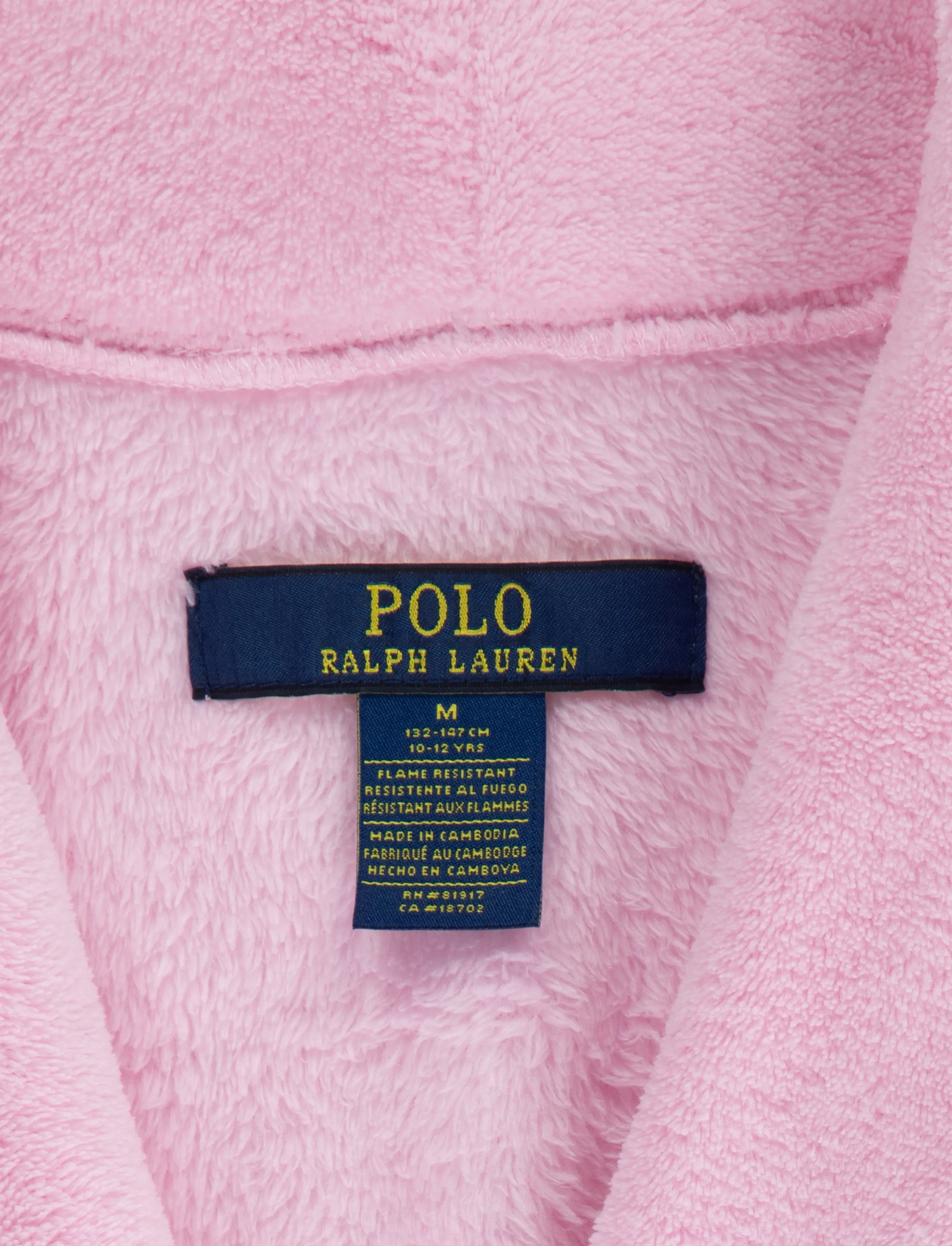 Ralph Lauren Kids - RB-ROBE - hommikumantlid - pink - 4