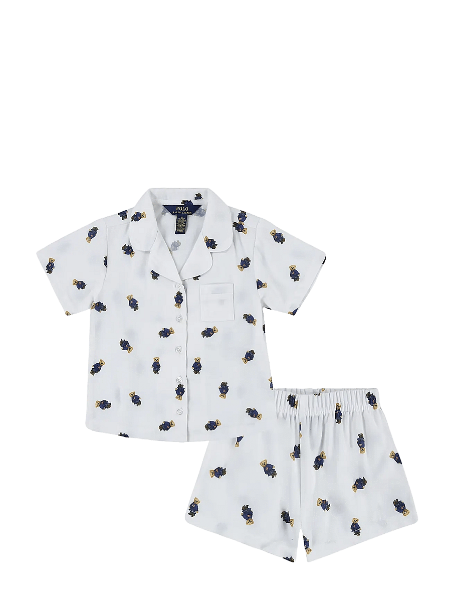 Ralph Lauren Kids - SL-SLEEPWEAR - white/newport navy - 0