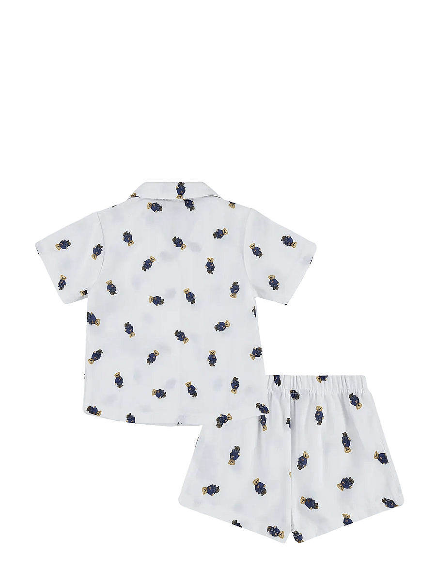 Ralph Lauren Kids - SL-SLEEPWEAR - white/newport navy - 1