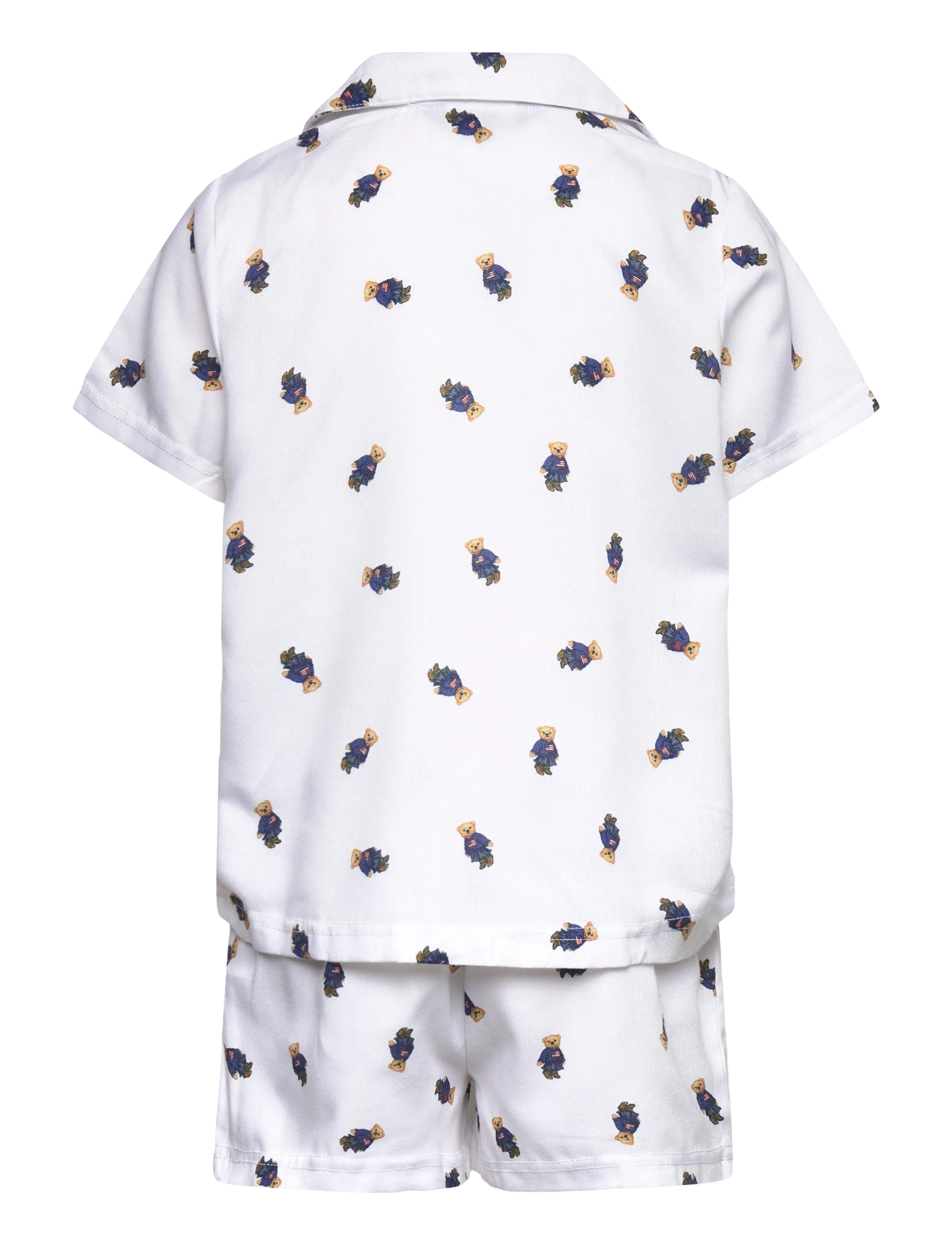 Ralph Lauren Kids - SL-SLEEPWEAR - pyjamasset - white/newport navy - 1
