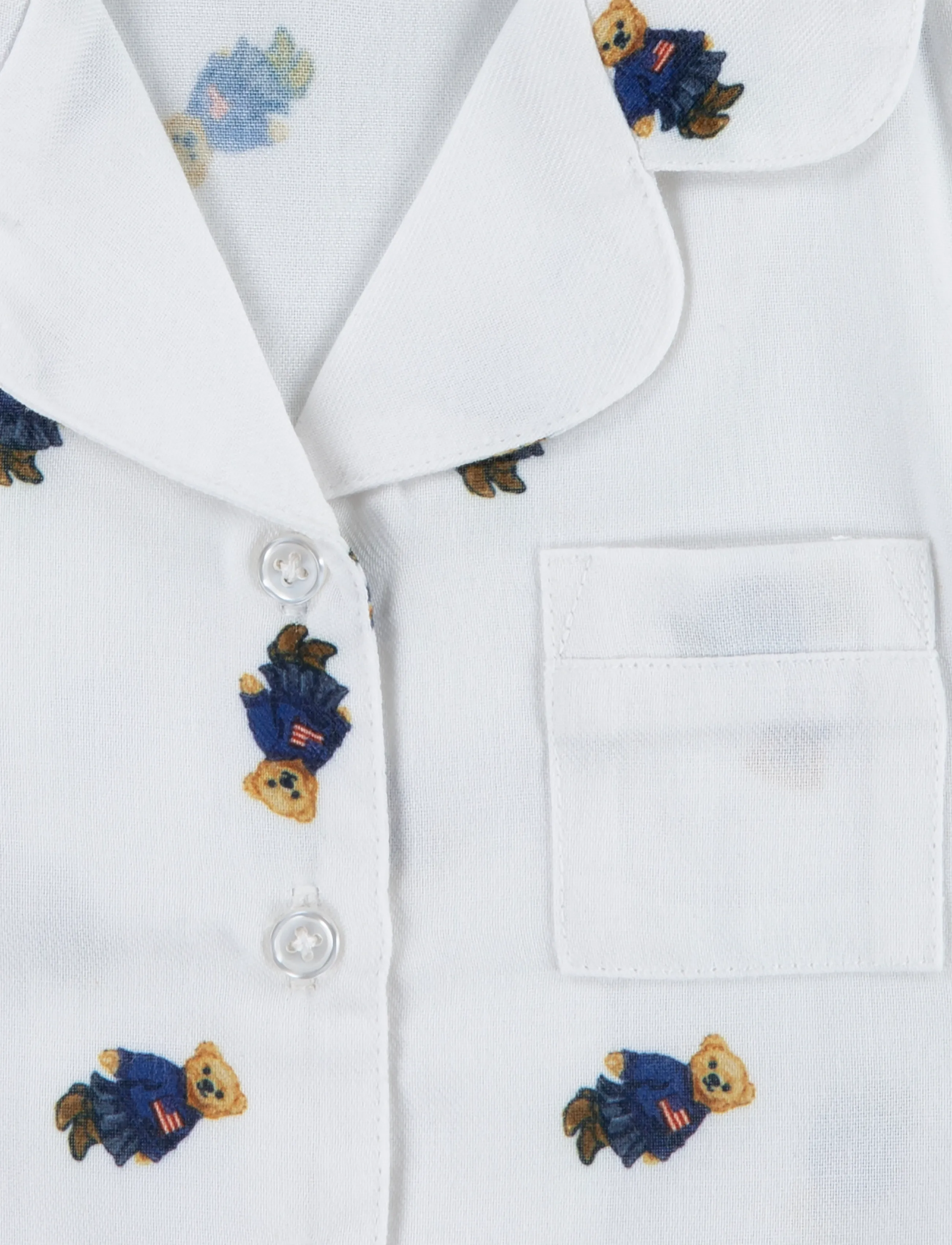 Ralph Lauren Kids - SL-SLEEPWEAR - white/newport navy - 4
