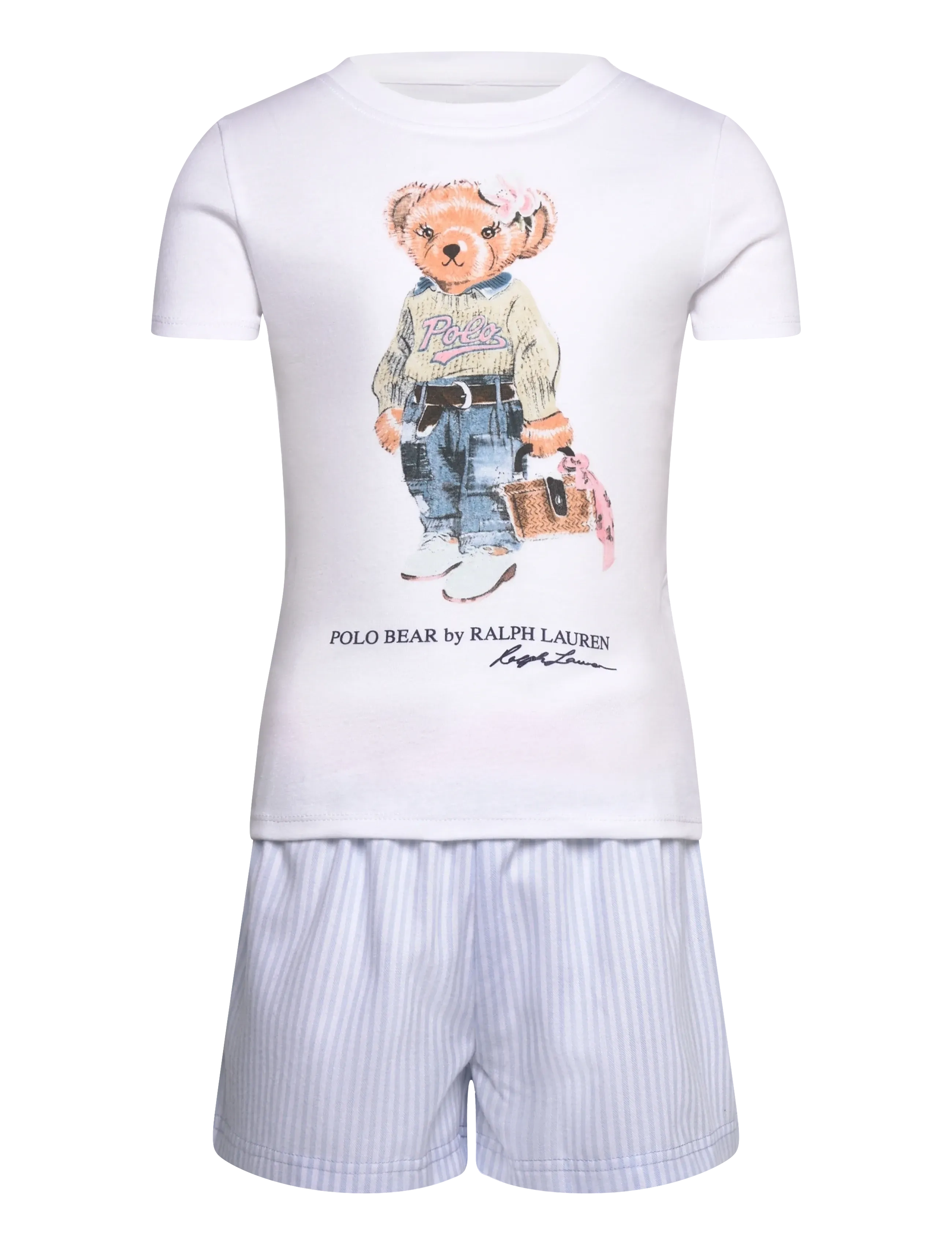 Ralph Lauren Kids SL-SLEEPWEAR - Riided - MULTI COLOURED / white