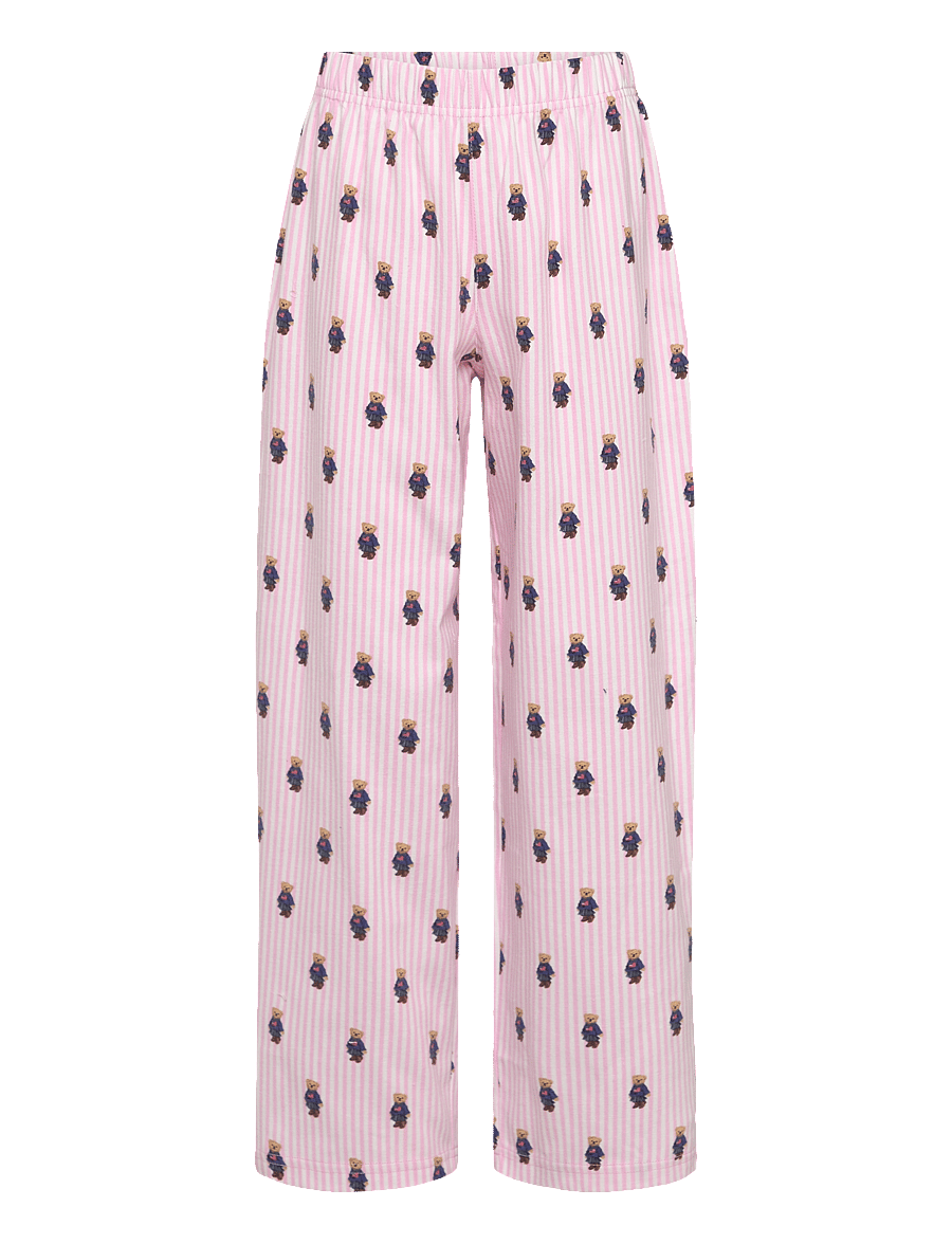 Ralph Lauren Kids - S6-SLEEPWEAR PANT SET - komplektid - white / carmel pink - 2