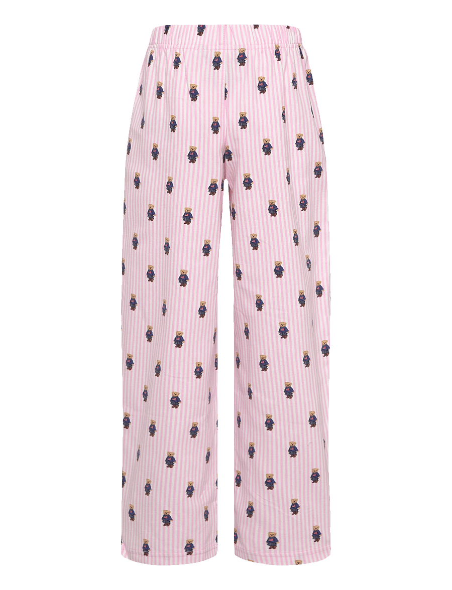 Ralph Lauren Kids - S6-SLEEPWEAR PANT SET - komplektid - white / carmel pink - 3