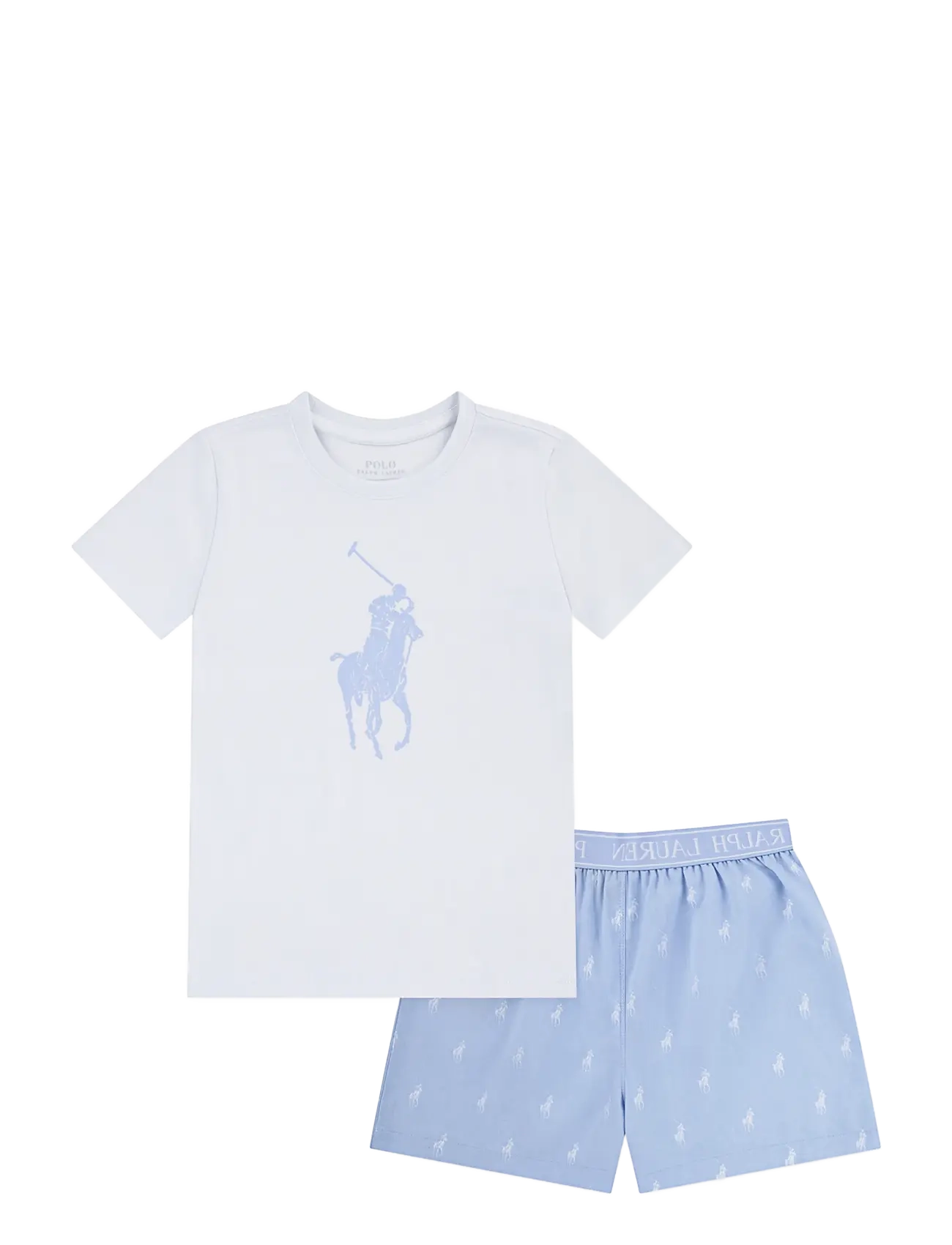 Ralph Lauren Kids L4-LOUNGE SHORT SET - Nachtwäsche - ELITE BLUE / blue