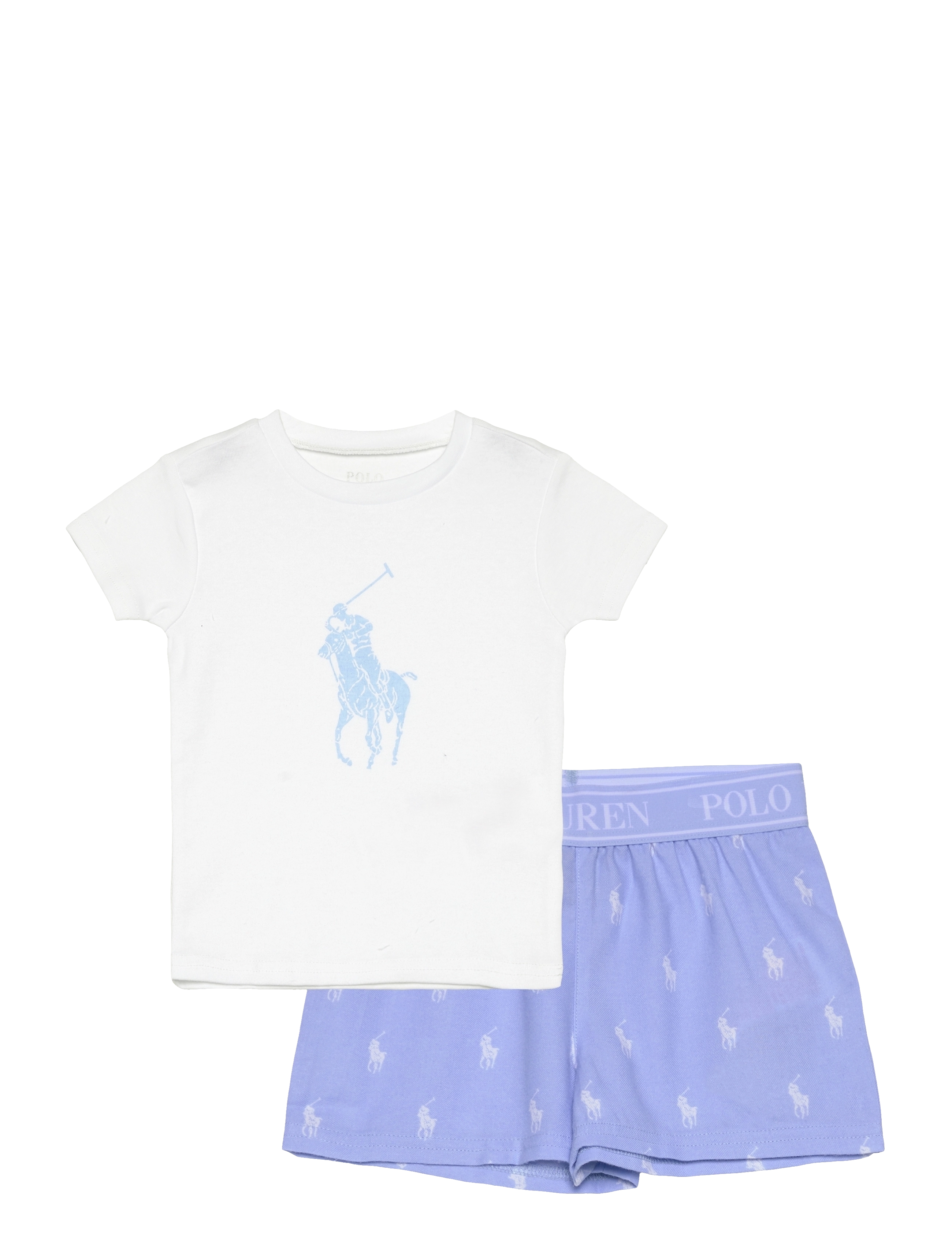 Ralph Lauren Kids - L4-LOUNGE SHORT SET - pyjamasset - elite blue - 0
