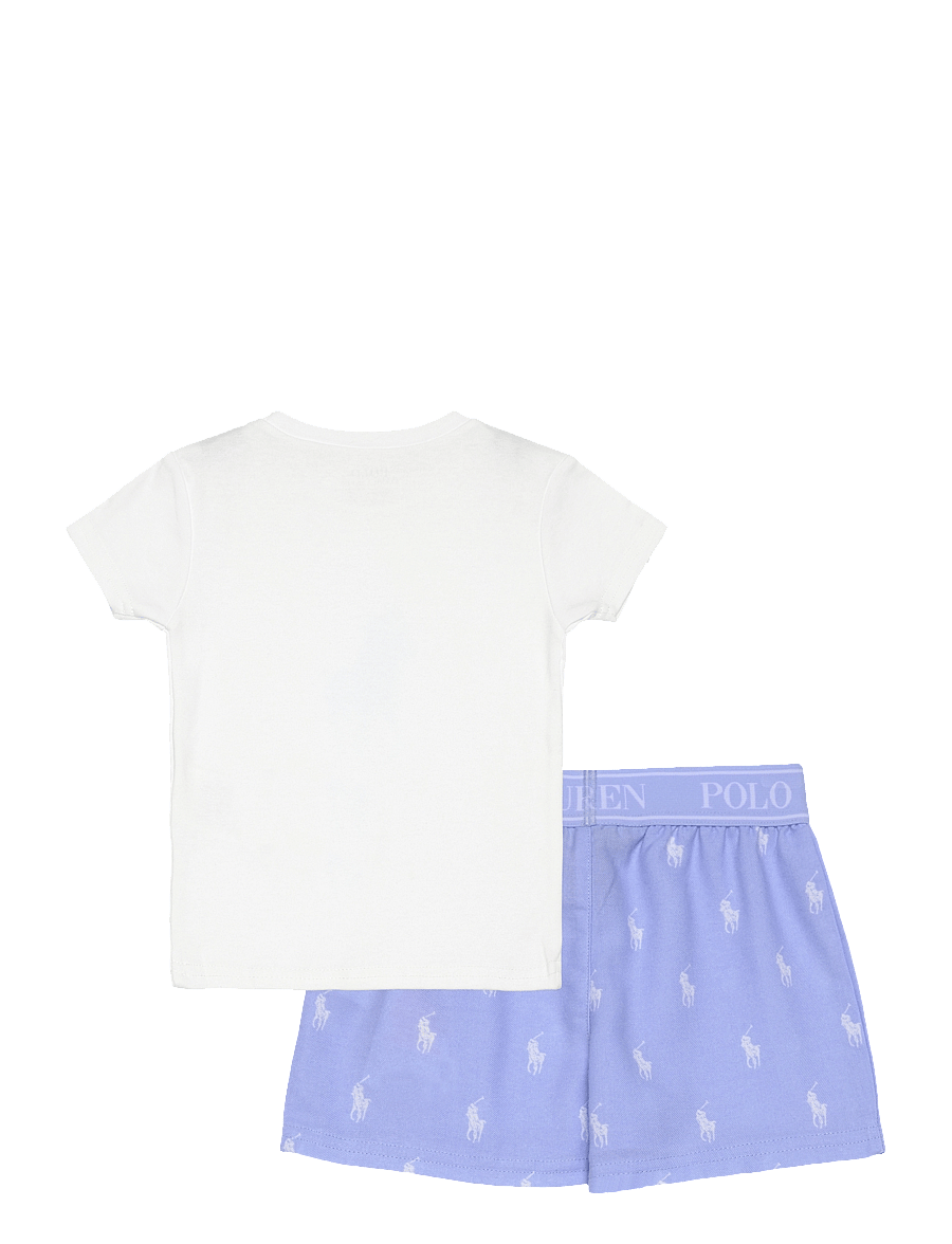 Ralph Lauren Kids - L4-LOUNGE SHORT SET - komplektid - elite blue - 1