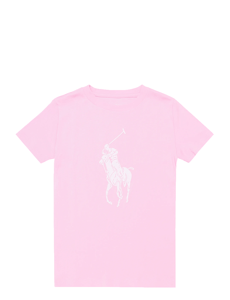 Ralph Lauren Kids - L4-LOUNGE SHORT SET - pyjamasset - white / carmel pink - 0