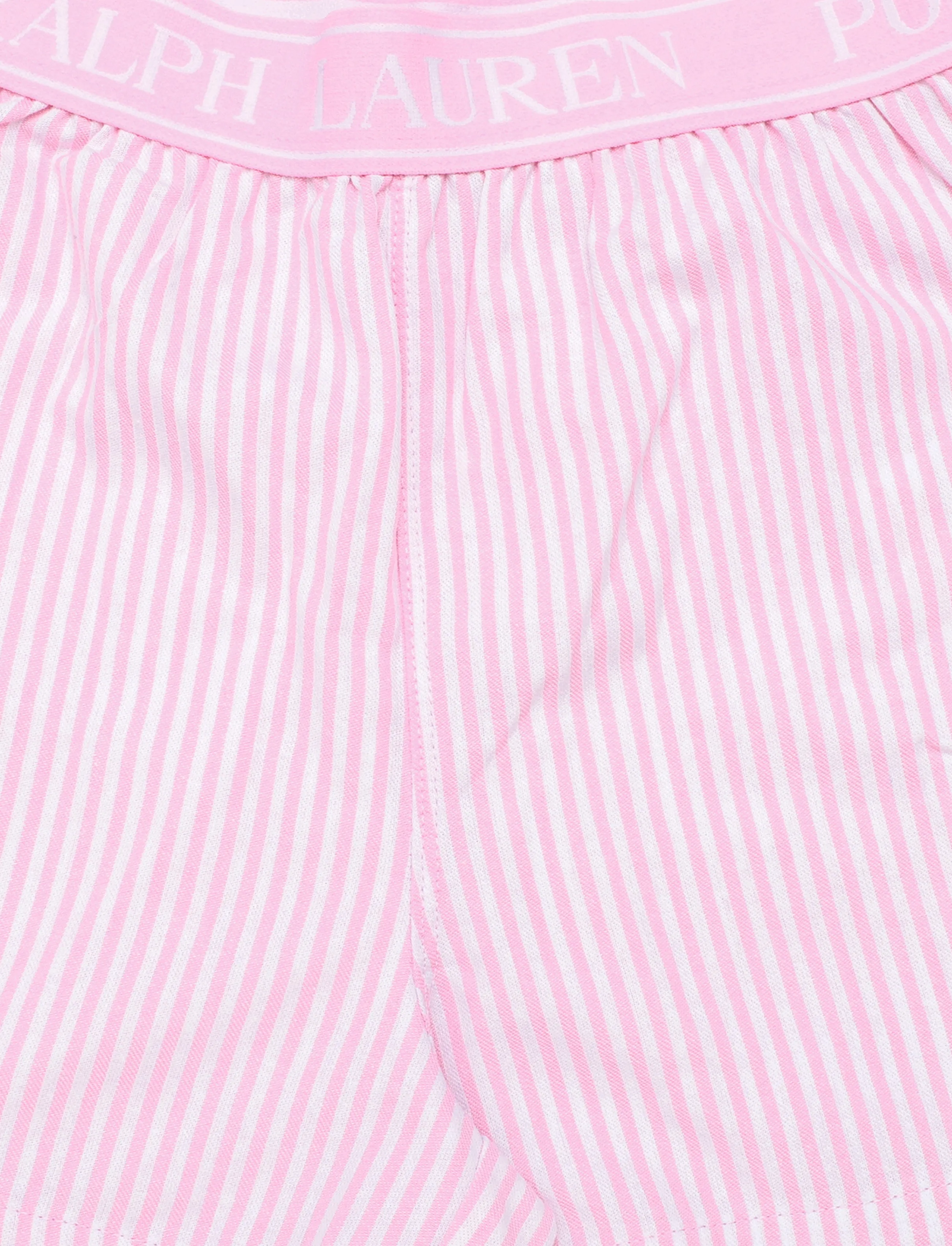 Ralph Lauren Kids - L4-LOUNGE SHORT SET - komplektid - white / carmel pink - 3